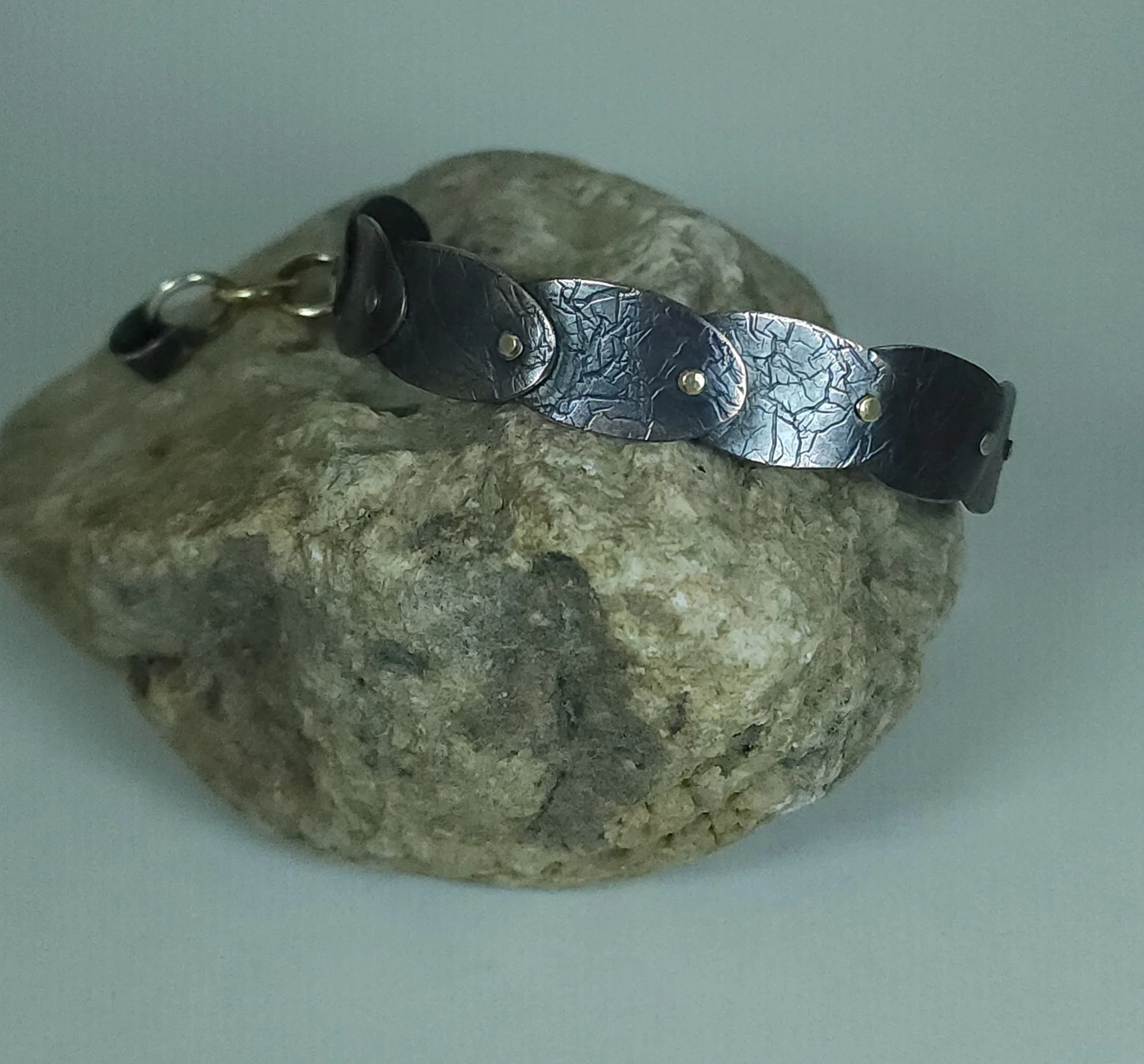 Copper Brass link bracelet 7.jpg