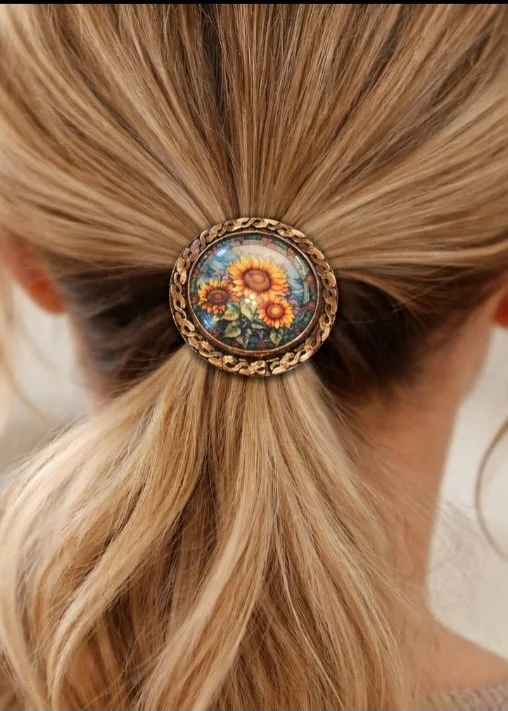 Sunflower Ponytail holder AI.jpg