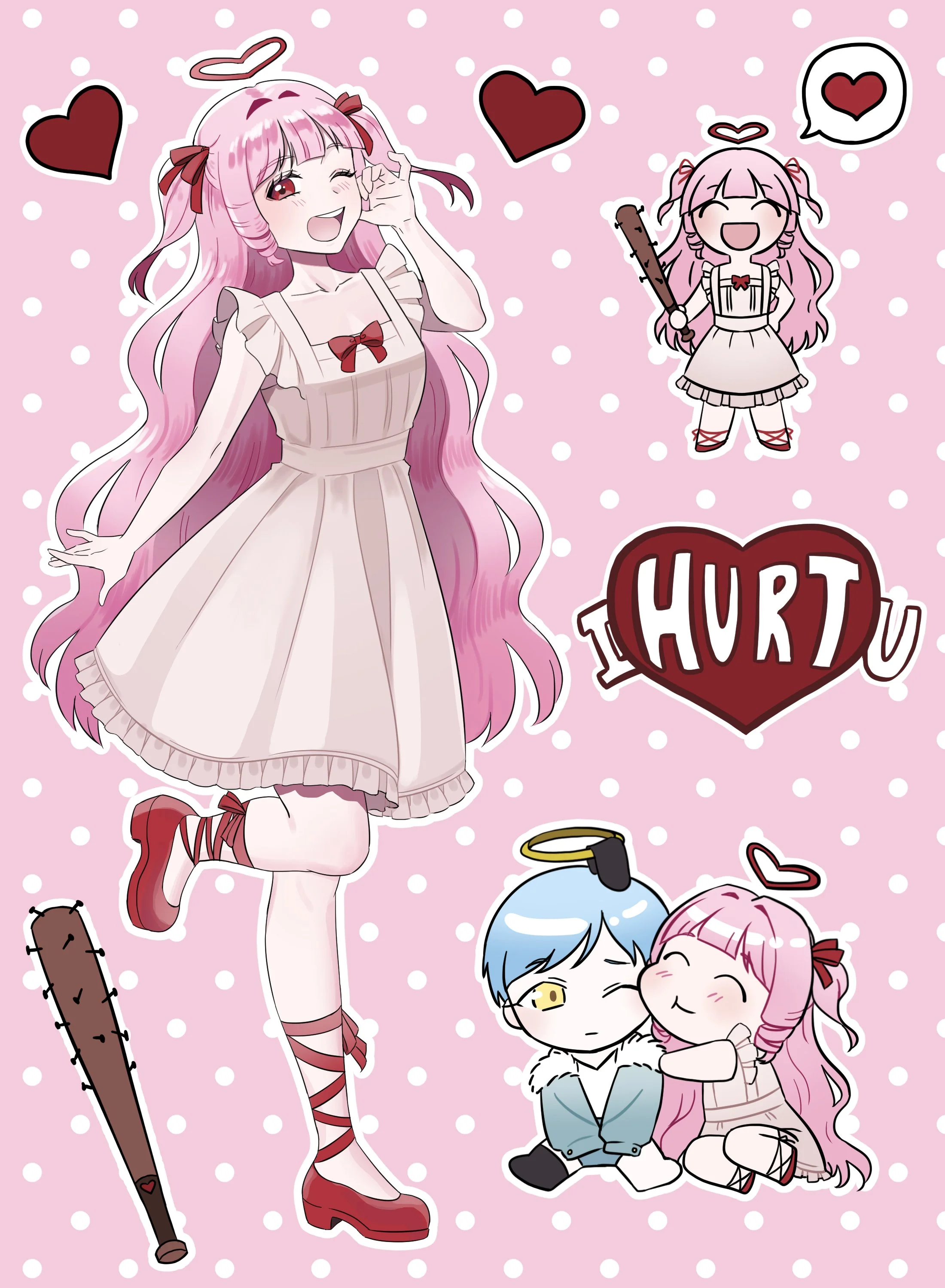 Heart Sticker Sheet