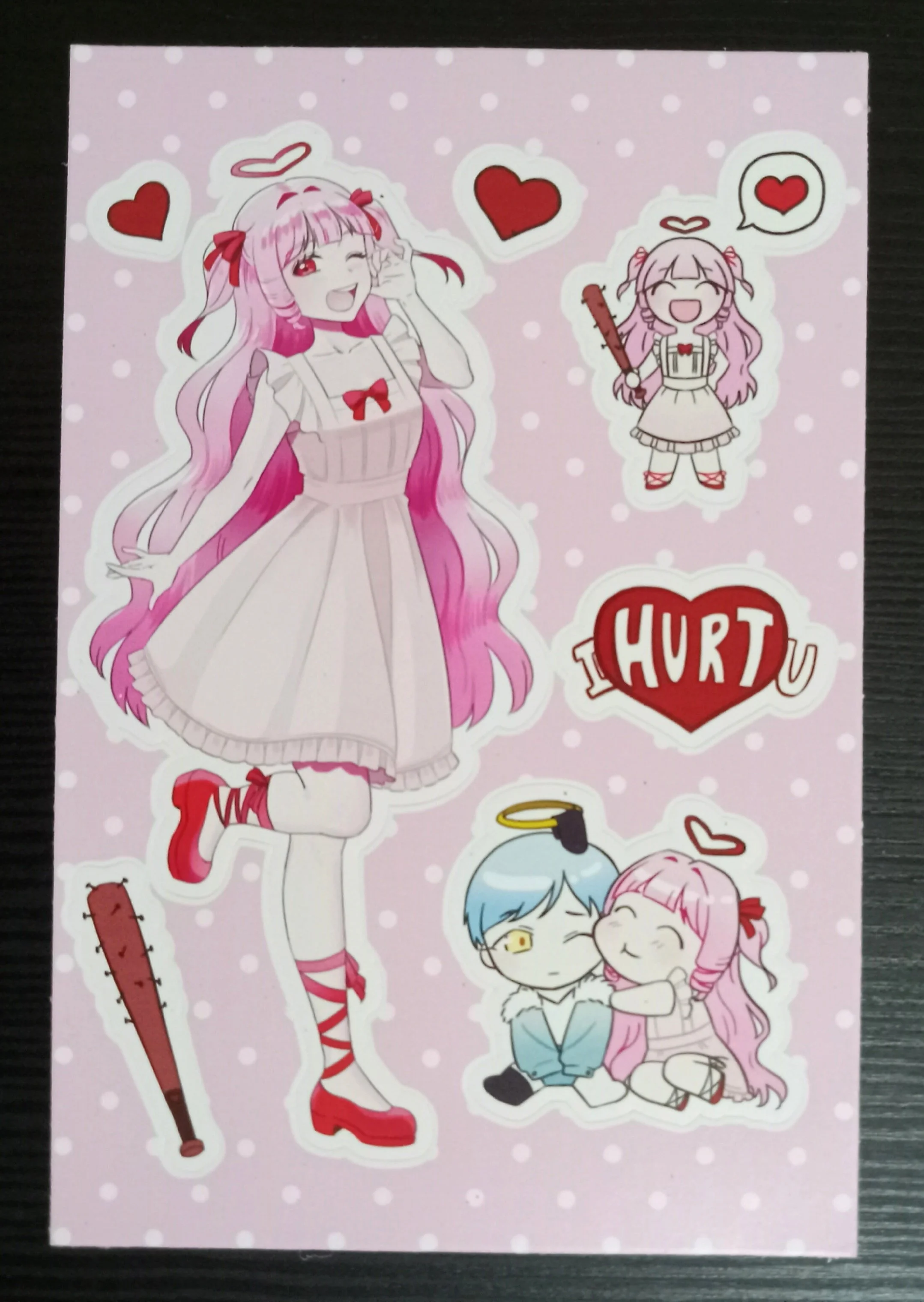 Heart Sticker Sheet