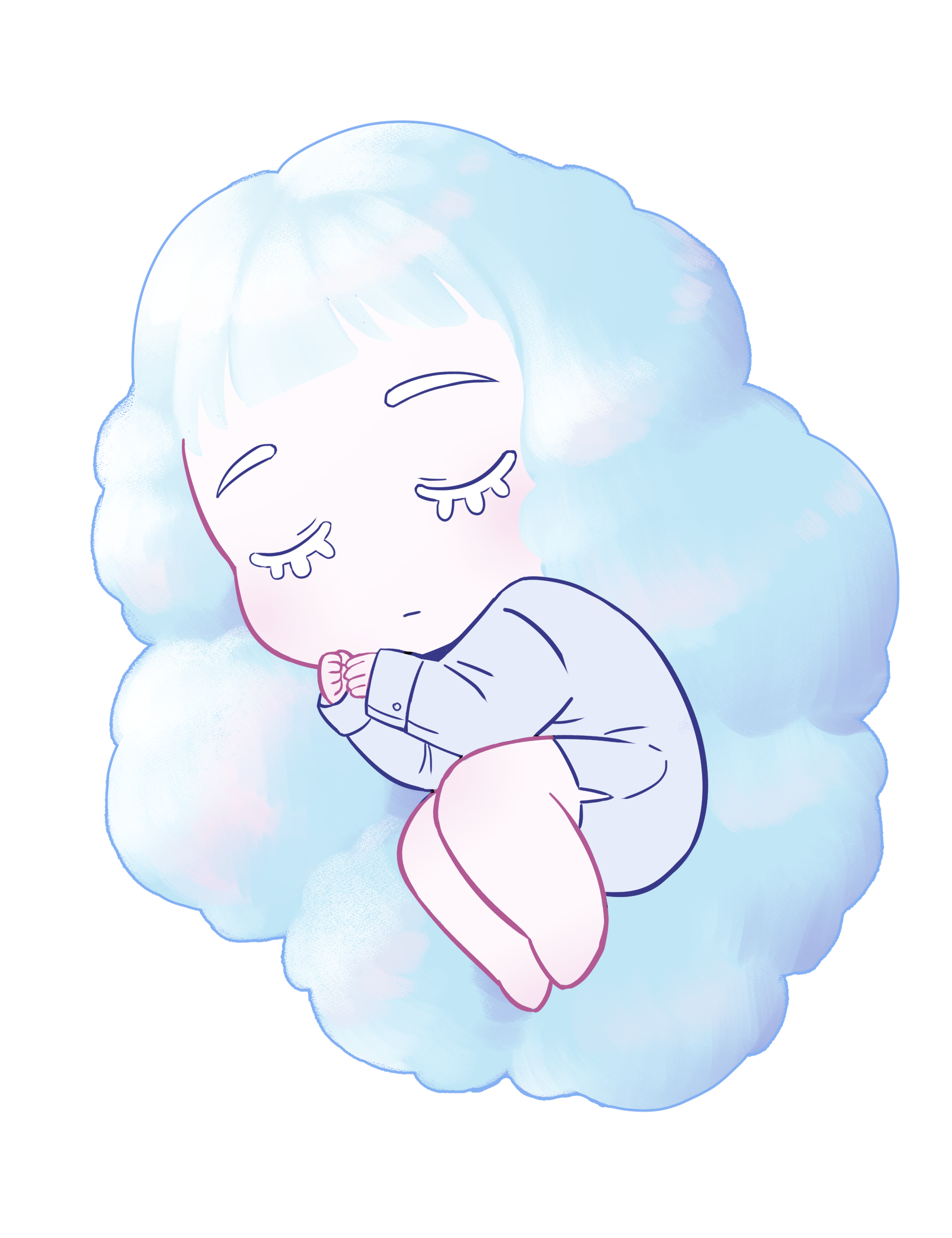 Cloud Key Chain