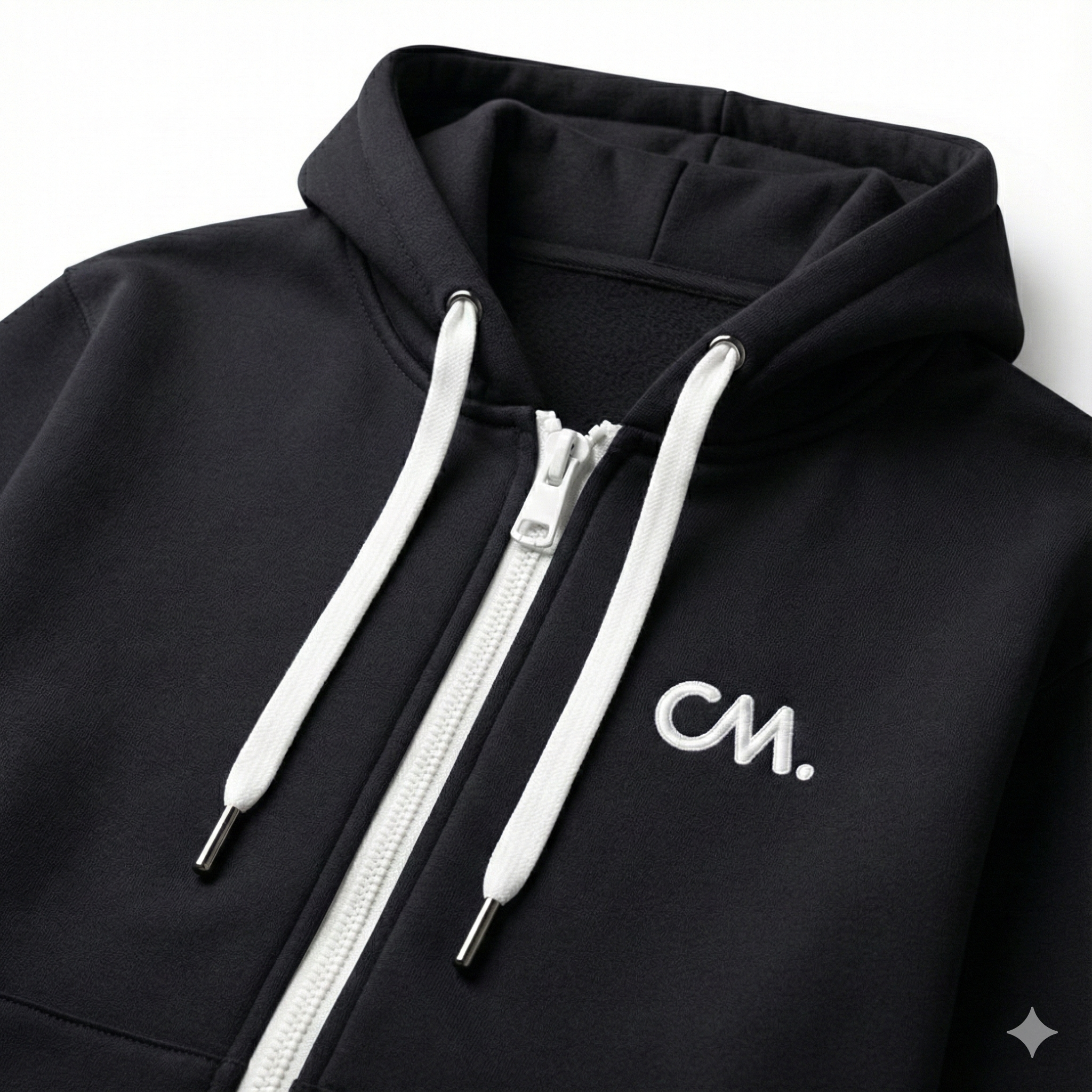 Black - 100% Organic Pima Cotton Hoodie