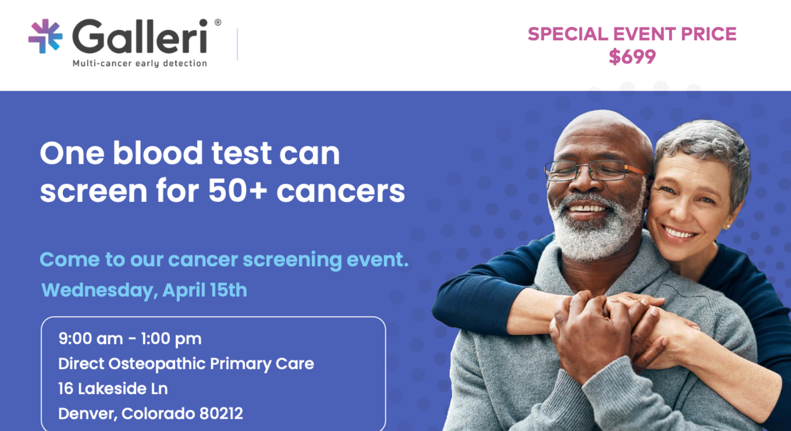 Galleri Cancer Screening Event