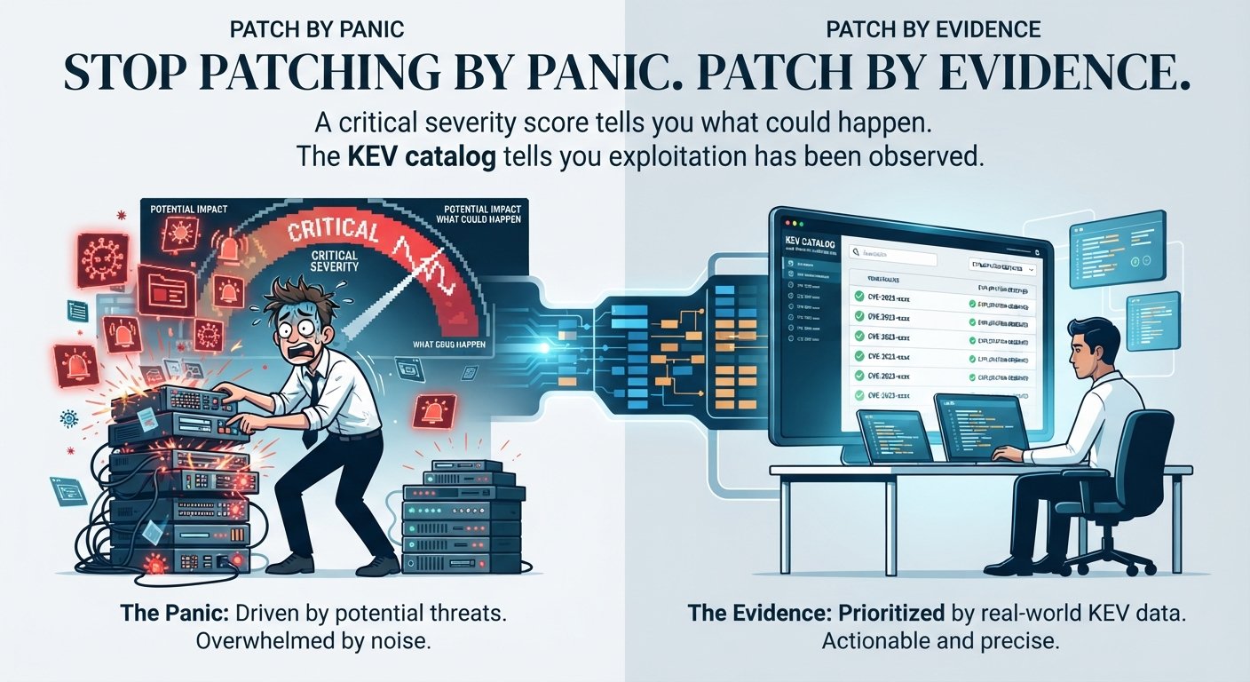 Stop Patching by Panic: 