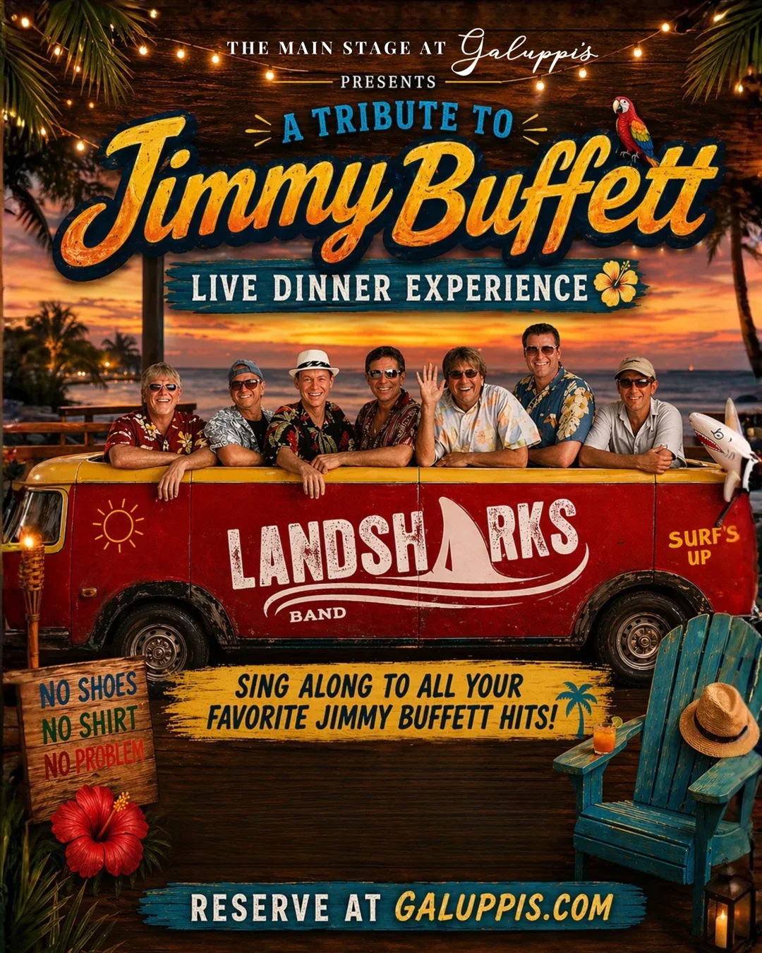 Nov. 5, 2026 Landsharks Concert Pompano Beach, FL