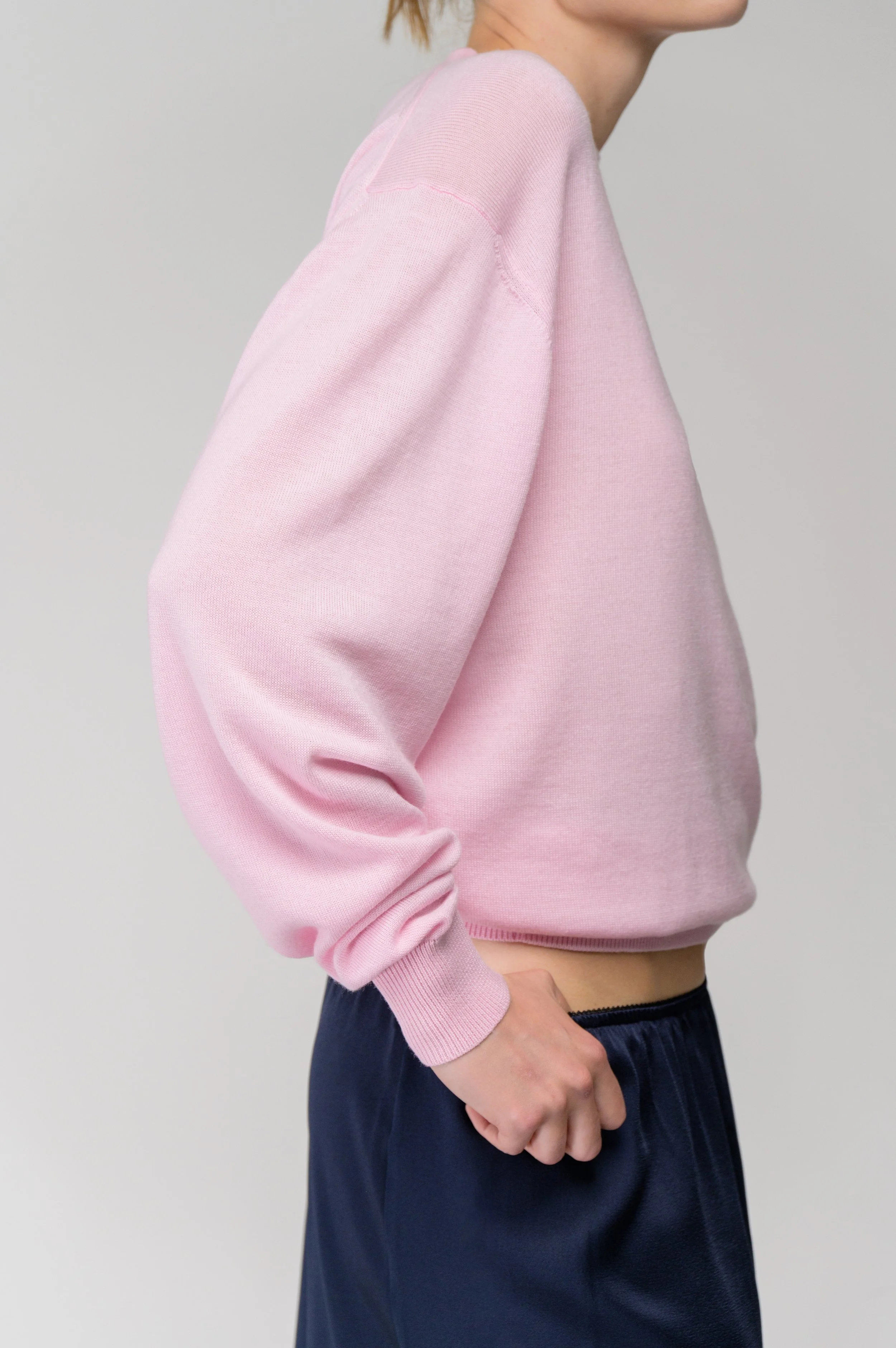 Signature Crewneck | Petal Pink