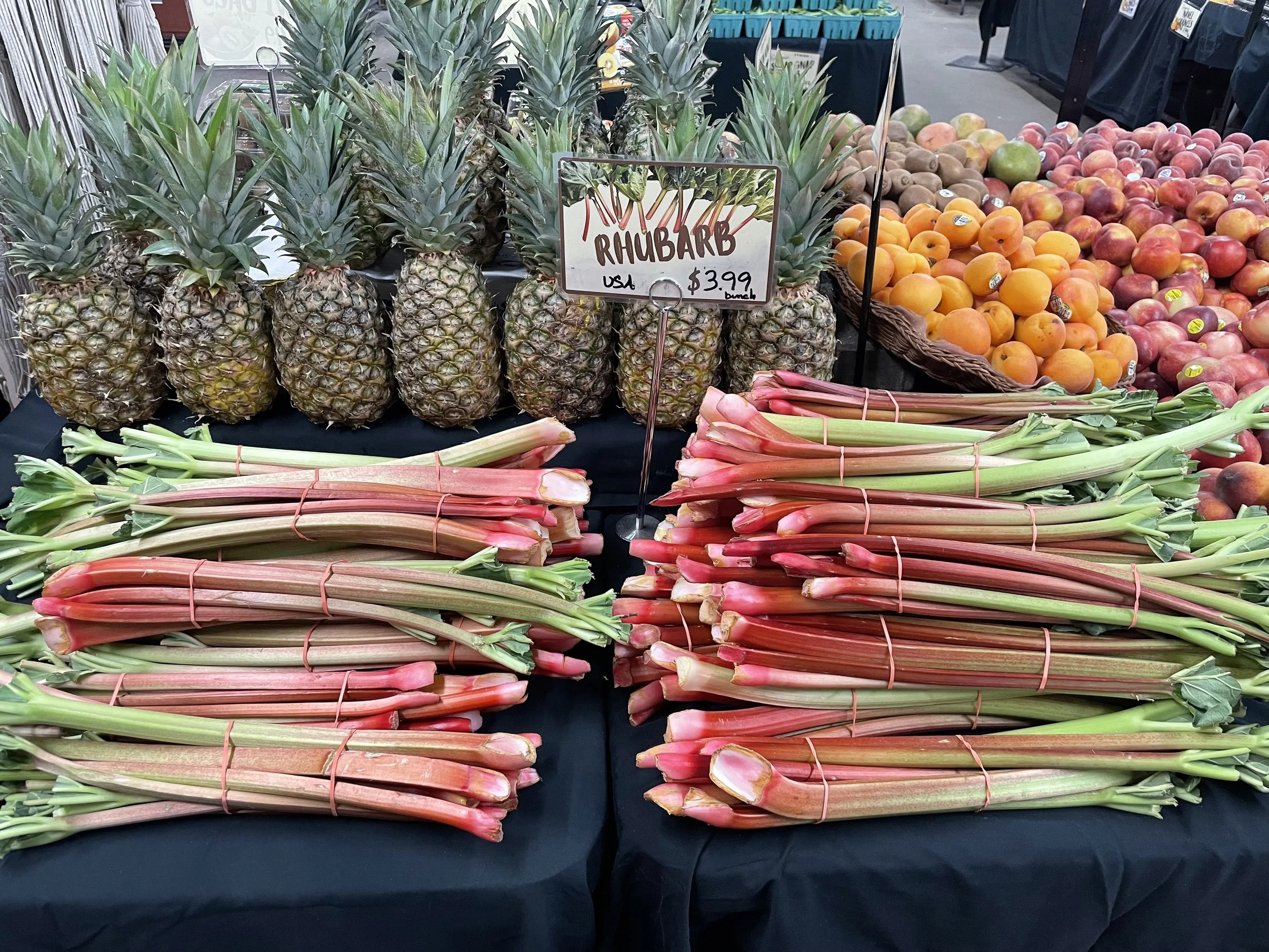 Rhubarb and Pineapple