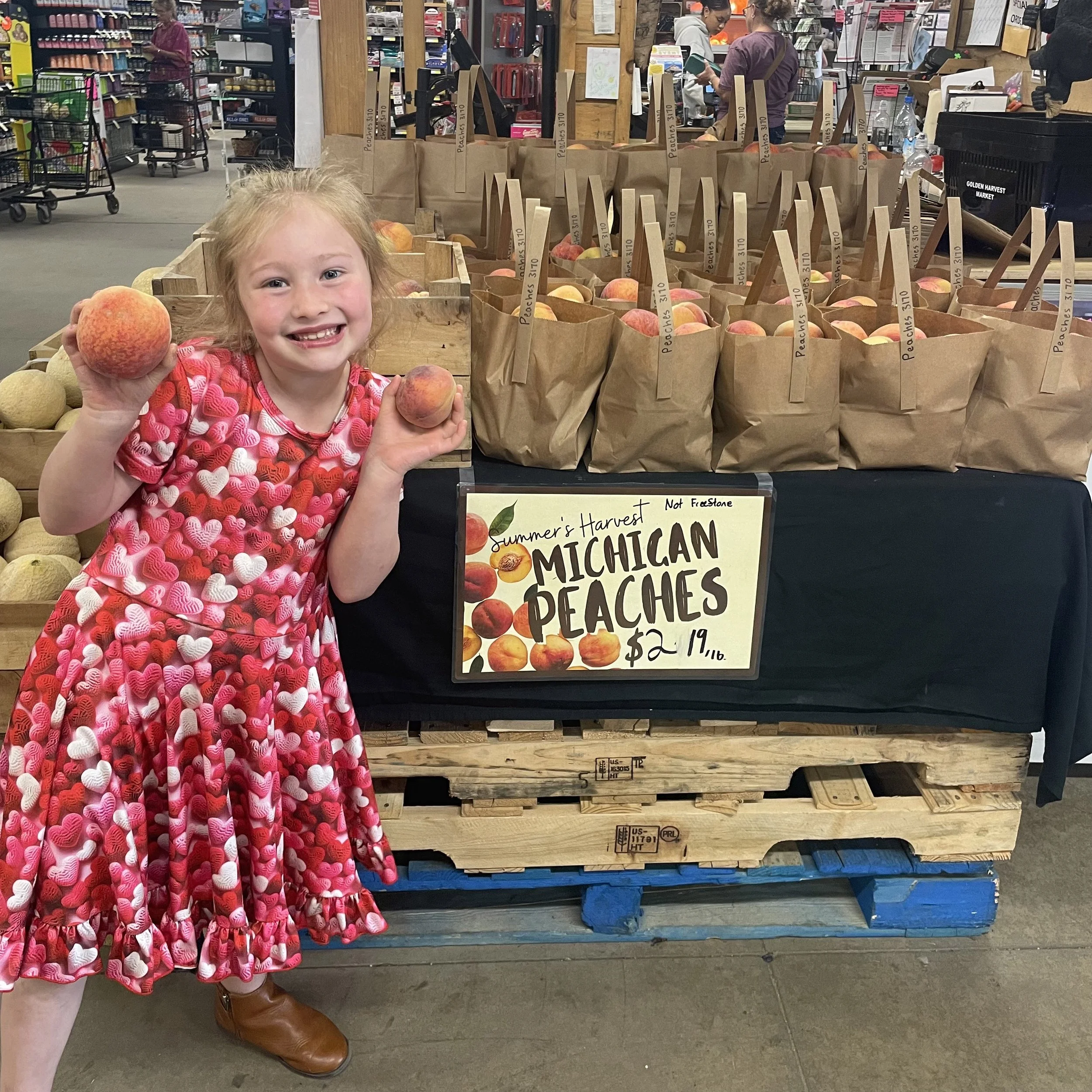 Michigan Peaches