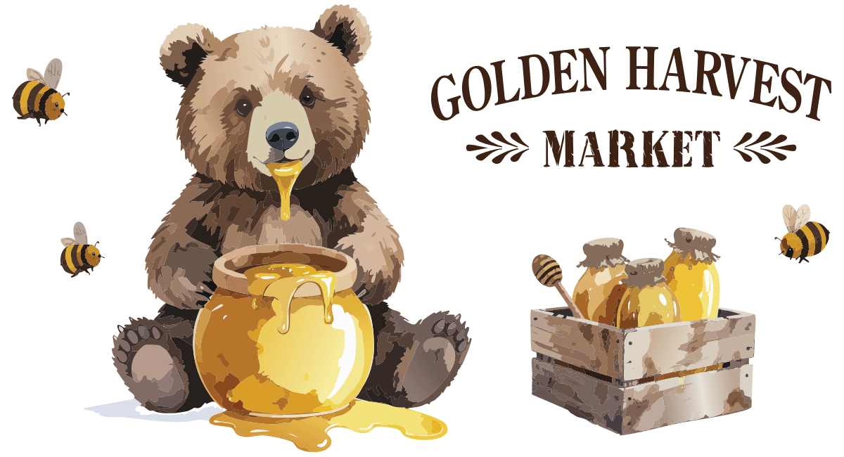 Golden Harvest Market Fresh Local Raw Honey for Rhinelander and Merrill Wisconsin