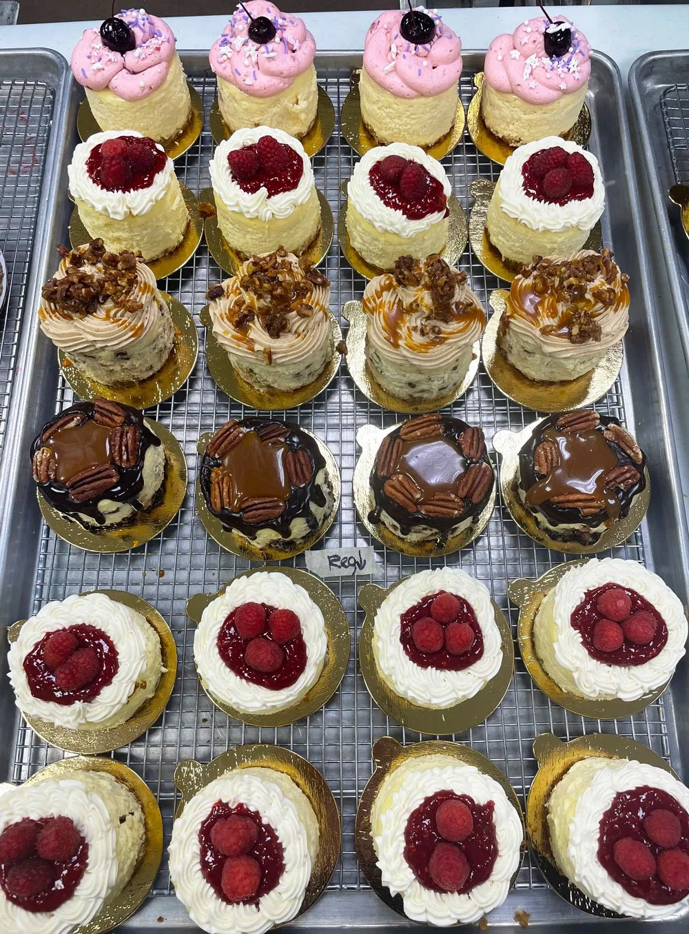 Mini Cheesecakes Baked at Golden Harvest Market in Rhinelander