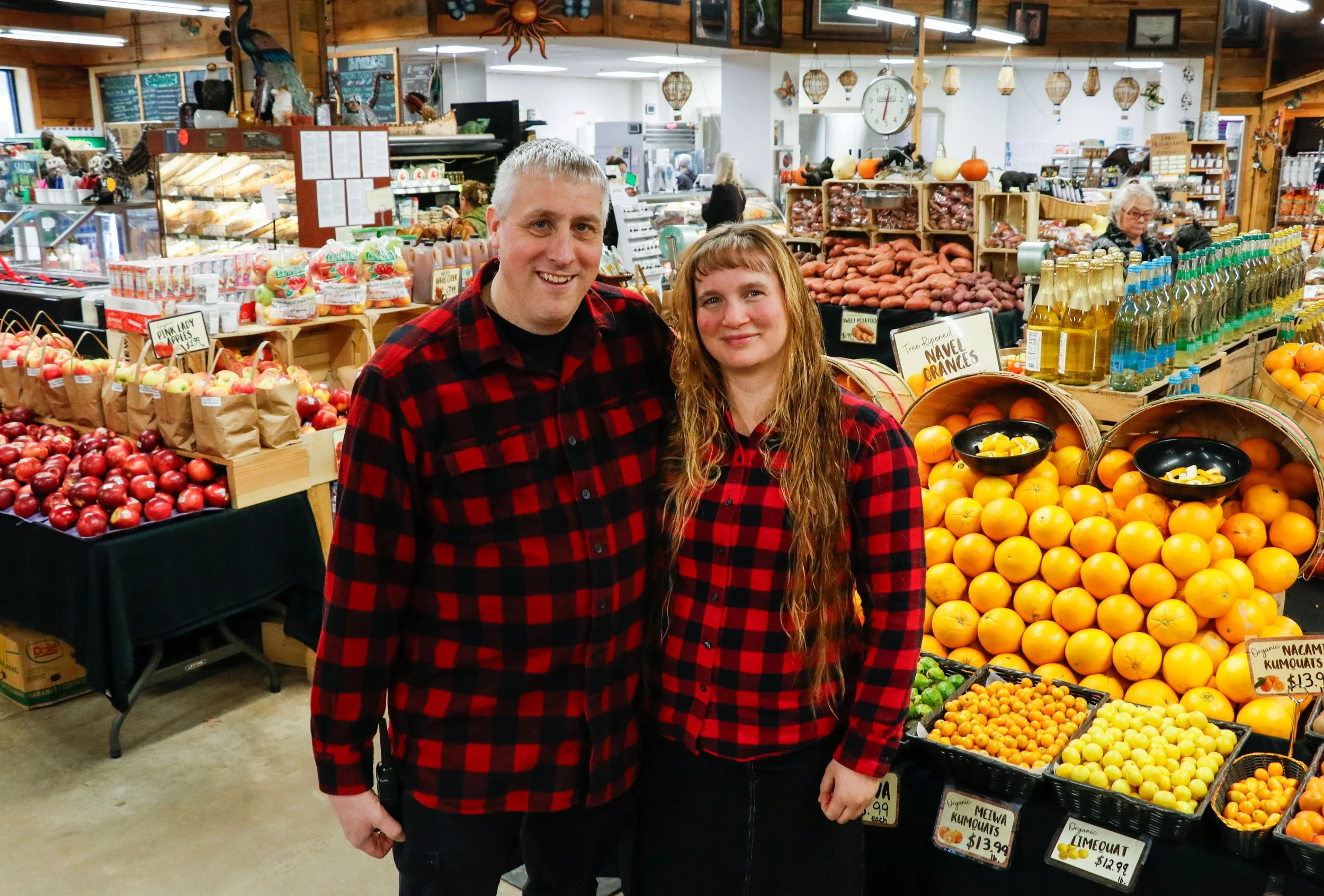 Golden Harvest Market Founders Nikki and Tim Conjurske