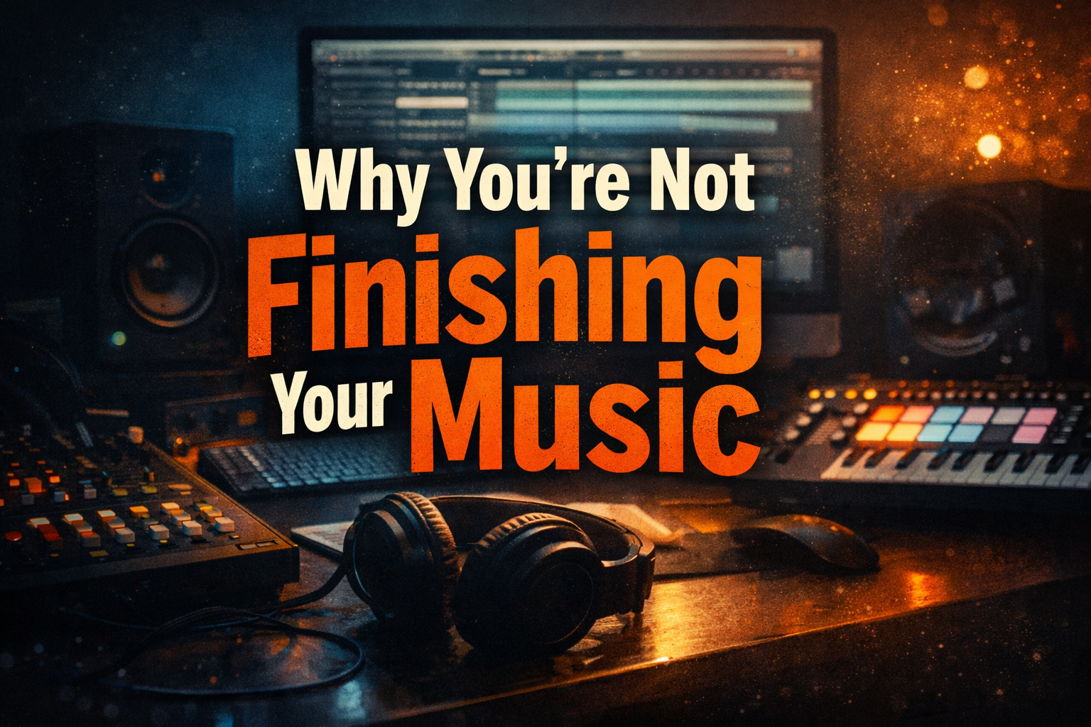 Why You’re Not Finishing Your Music
