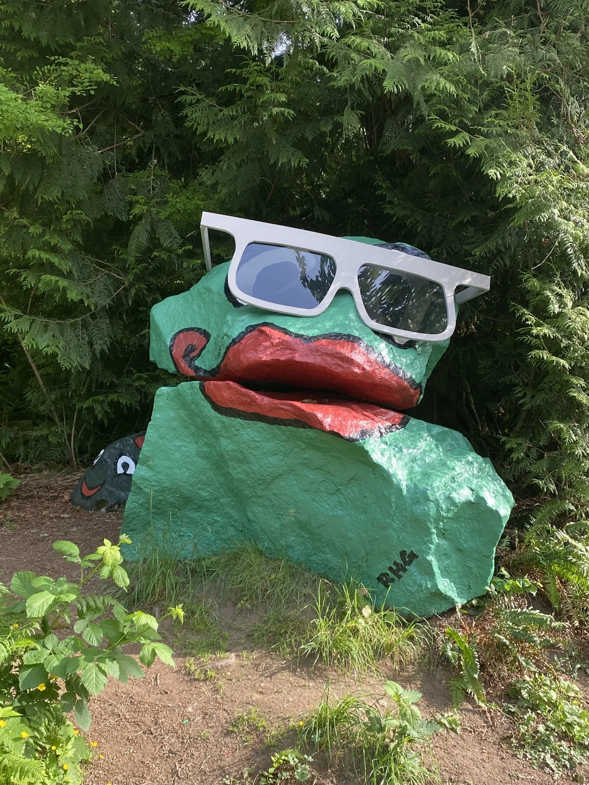 Wearing his sunnies, summer 2025