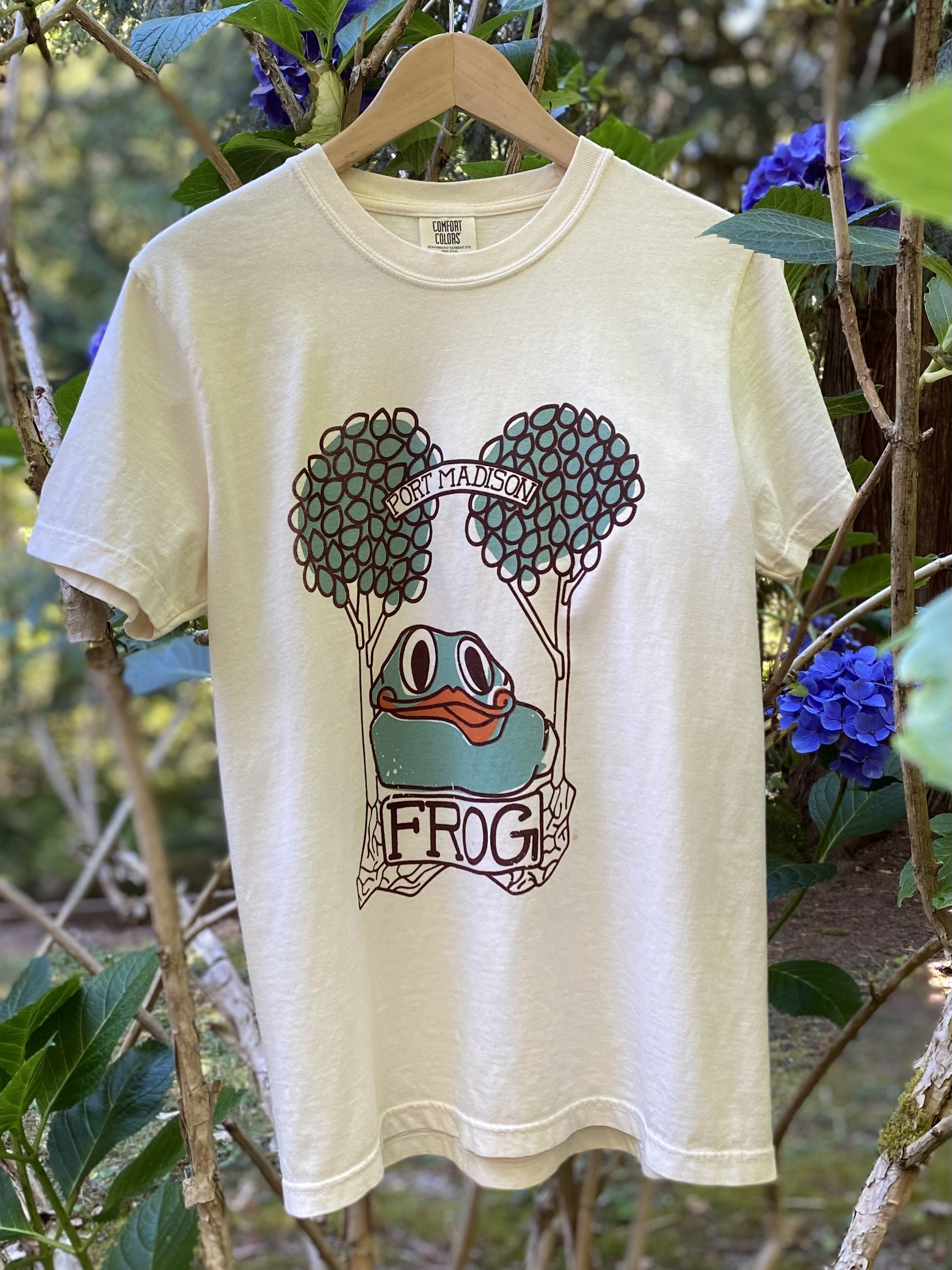 1971 Port Madison Frog T-shirt