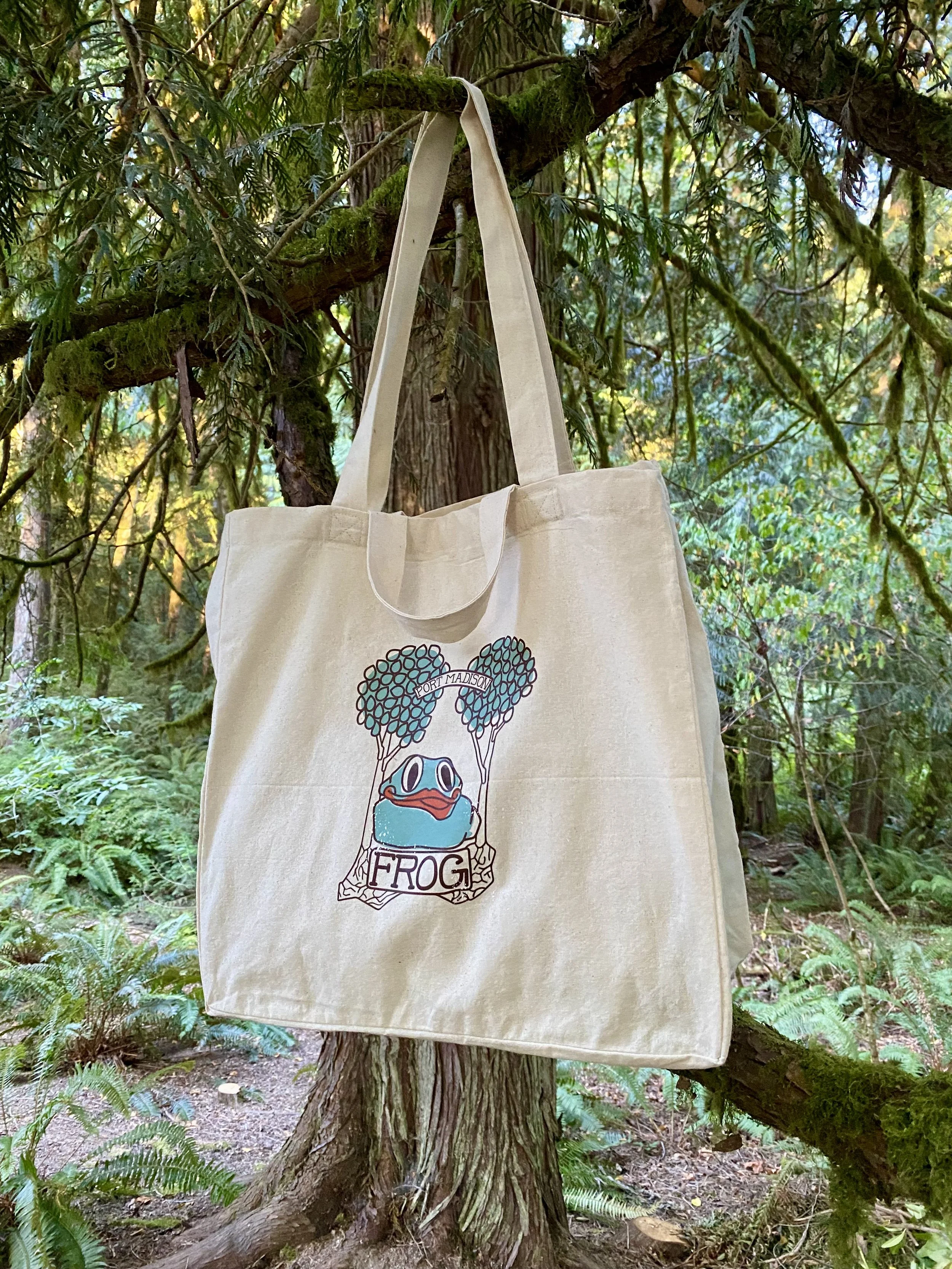 1971 Port Madison Frog Tote