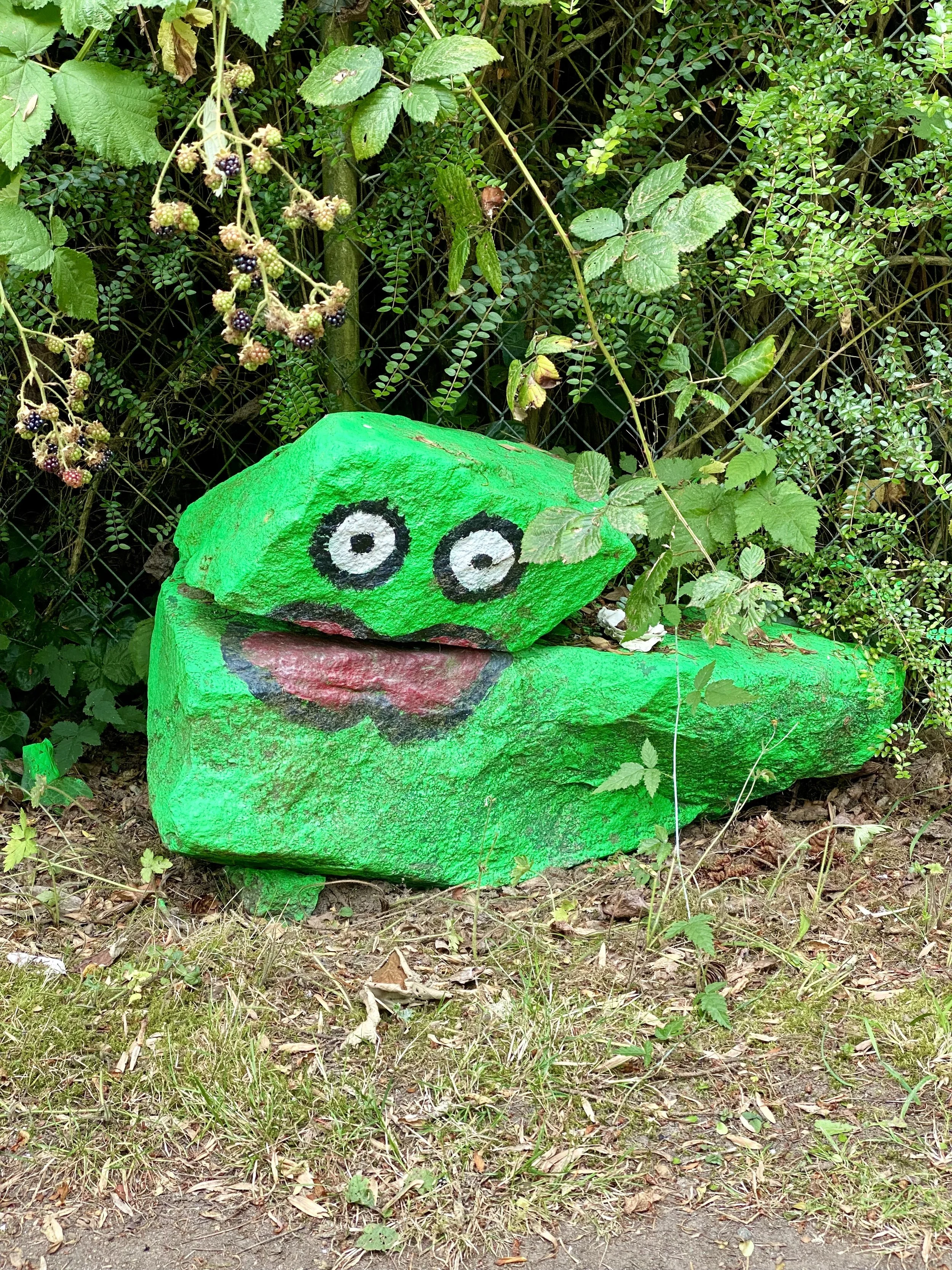 One of many island homages to the original