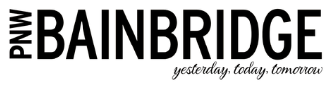 PNW Bainbridge logo with the tagline "yesterday, today, tomorrow"