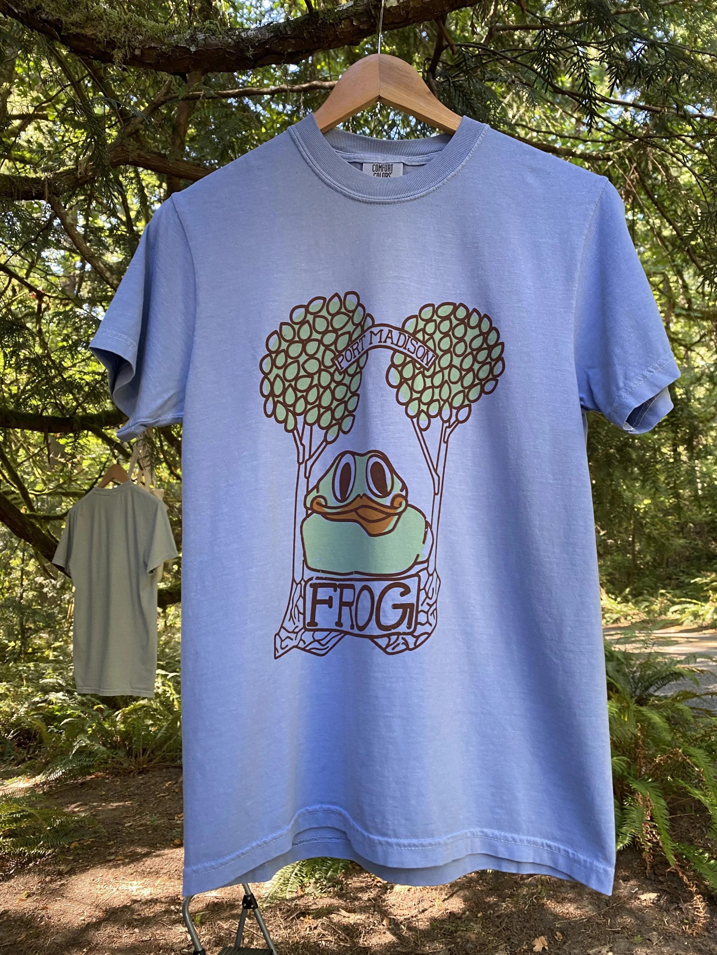 1971 Port Madison Frog T-shirt