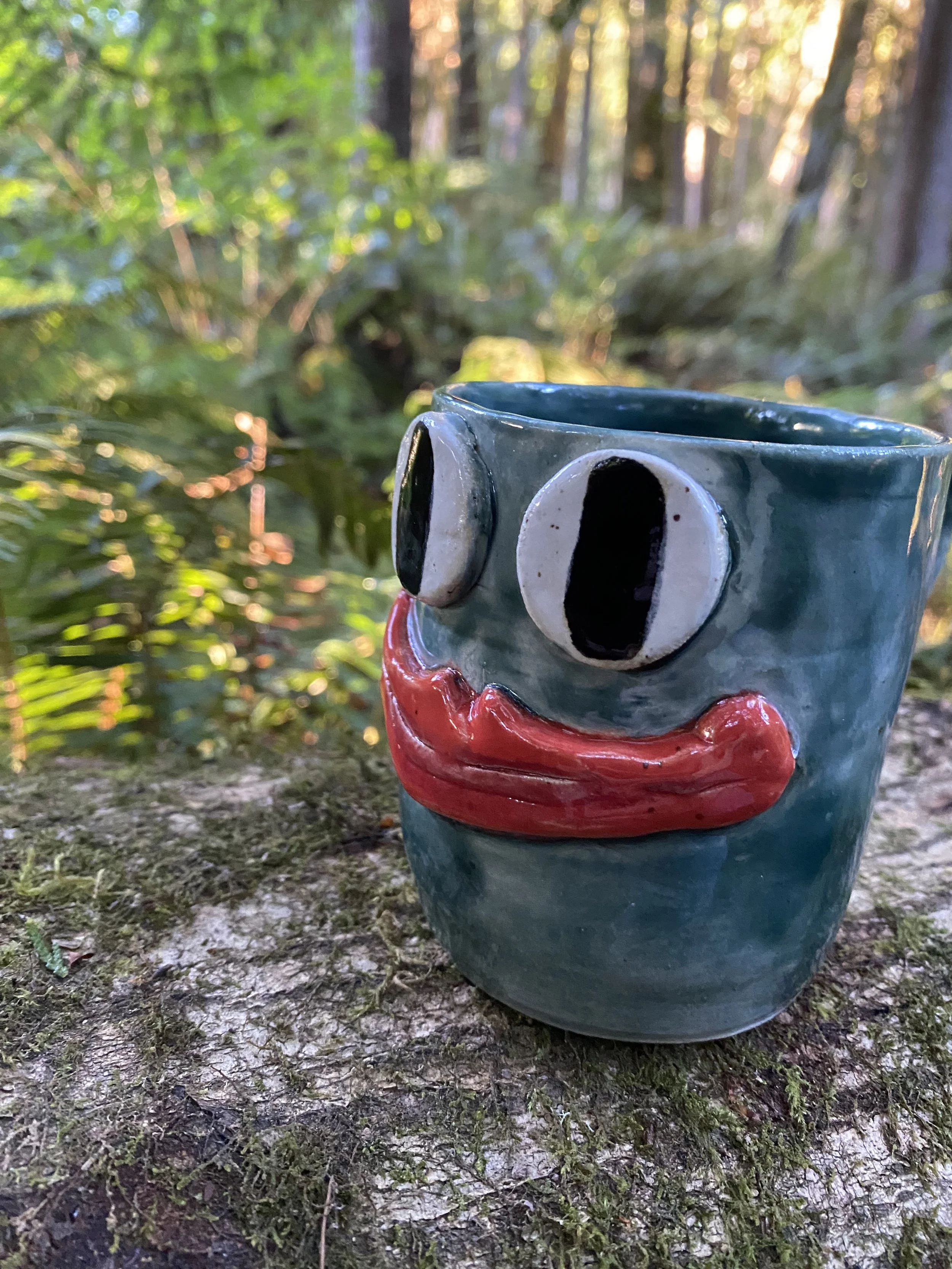 Frog Rock Mug | Lost Forest Ceramics