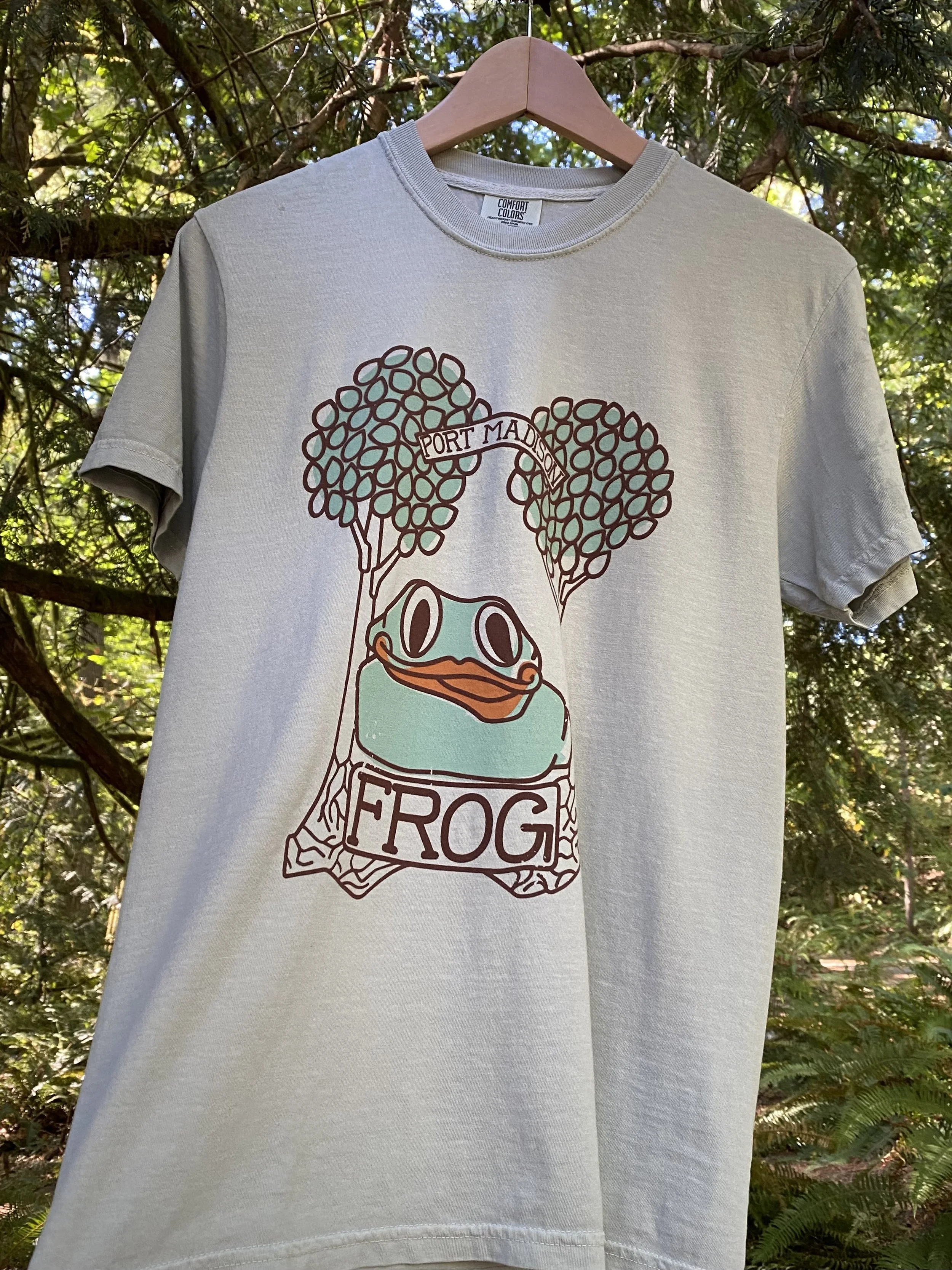 1971 Port Madison Frog T-shirt