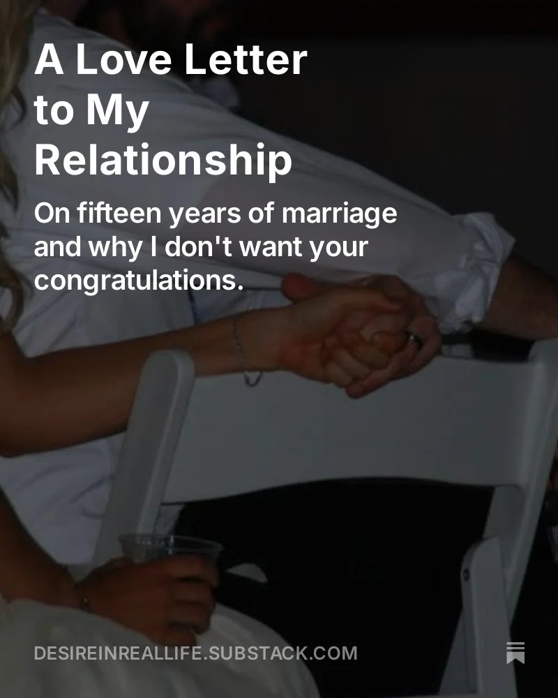 A Love Letter to My Relationship