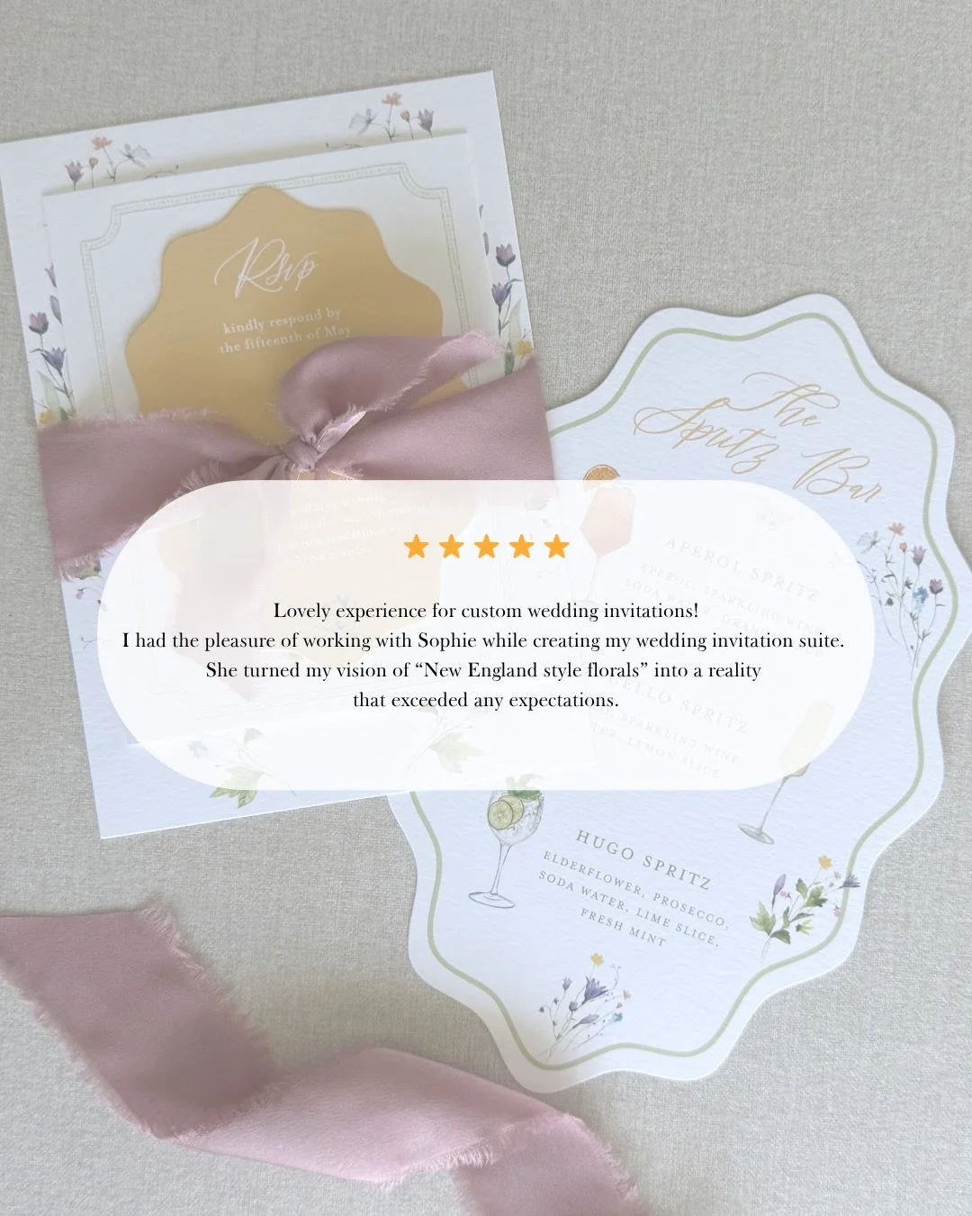 Behind every wedding invitation suite is a couple, a love story, and a vision brought to life on paper ⭐️⭐️⭐️⭐️⭐️ 

Still pinching myself that I get to work with such amazing couples 🤍

#weddingstationery #weddinginviations #bride2027 #artist #custo