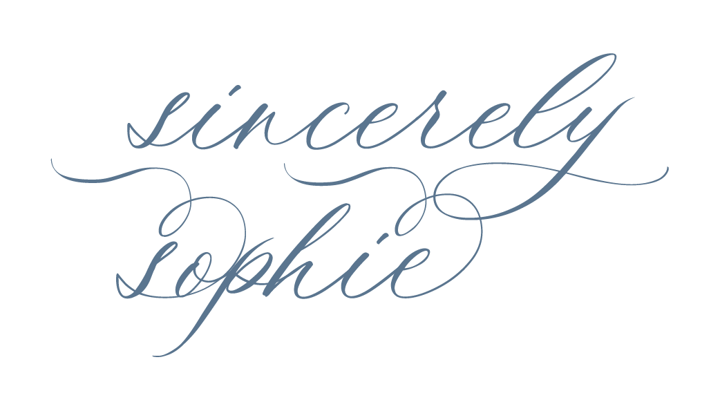 SINCERELY SOPHIE