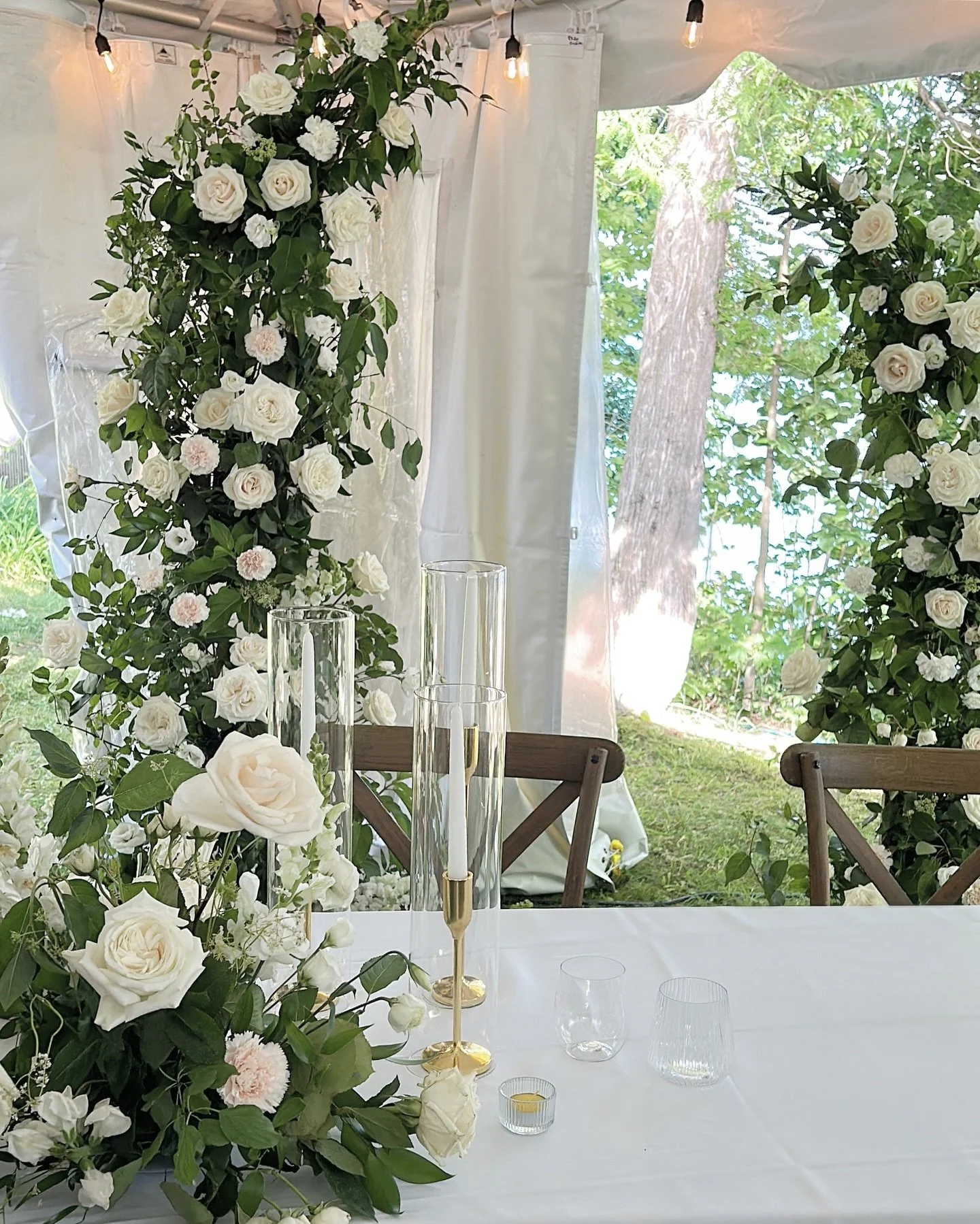 Where love blossoms and dreams take root. #gardenwedding