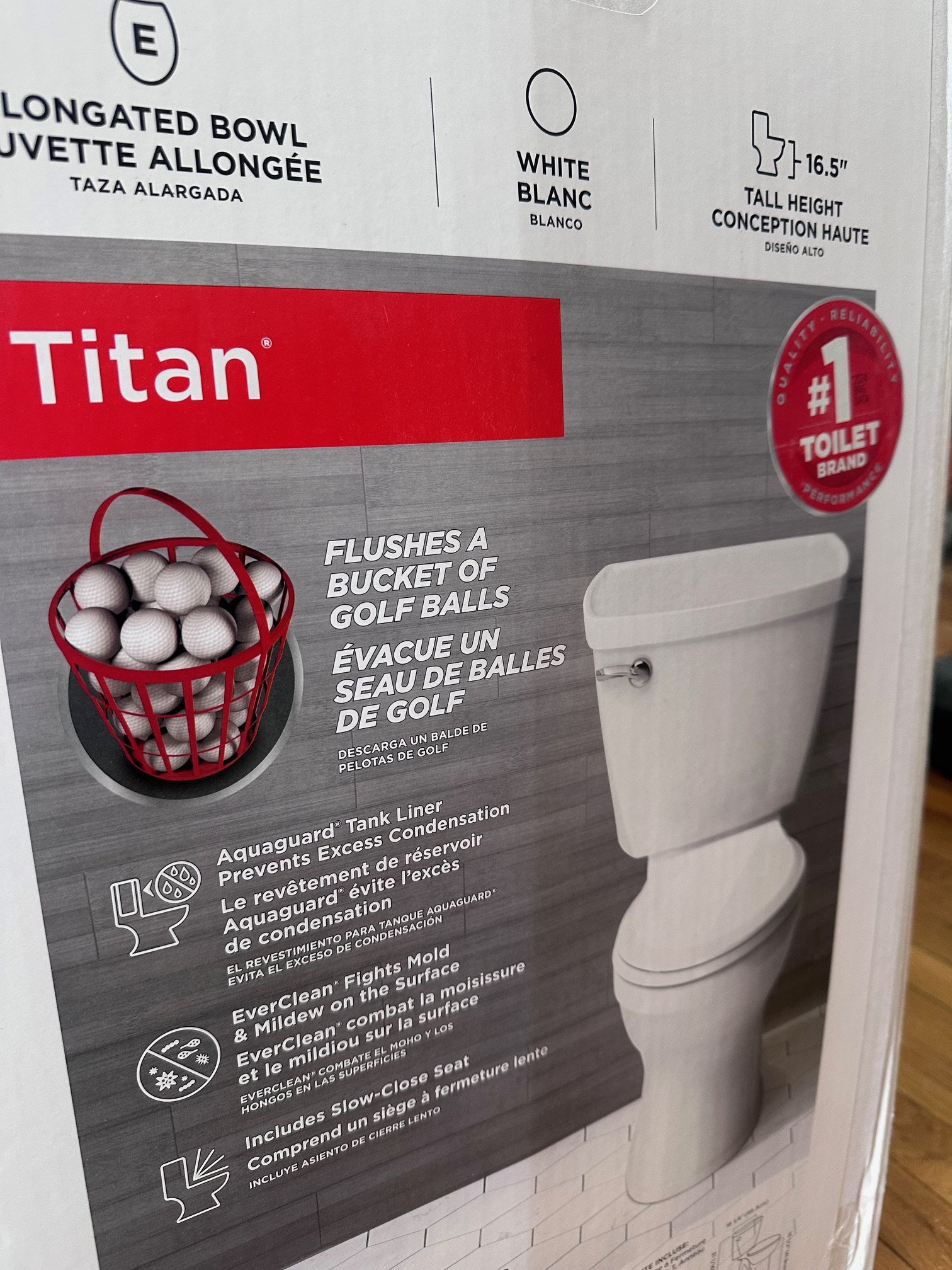Your Toilet Can Flush Golf Balls.