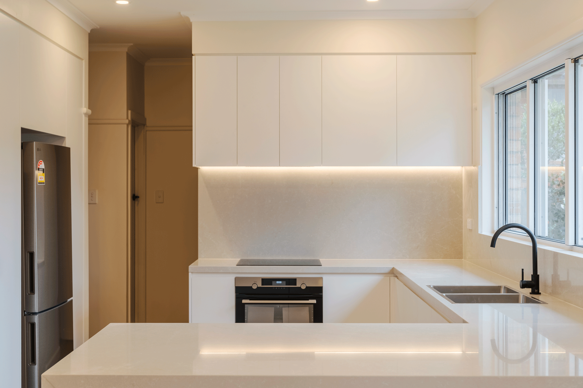 Beautiful, clean kitchen renovation