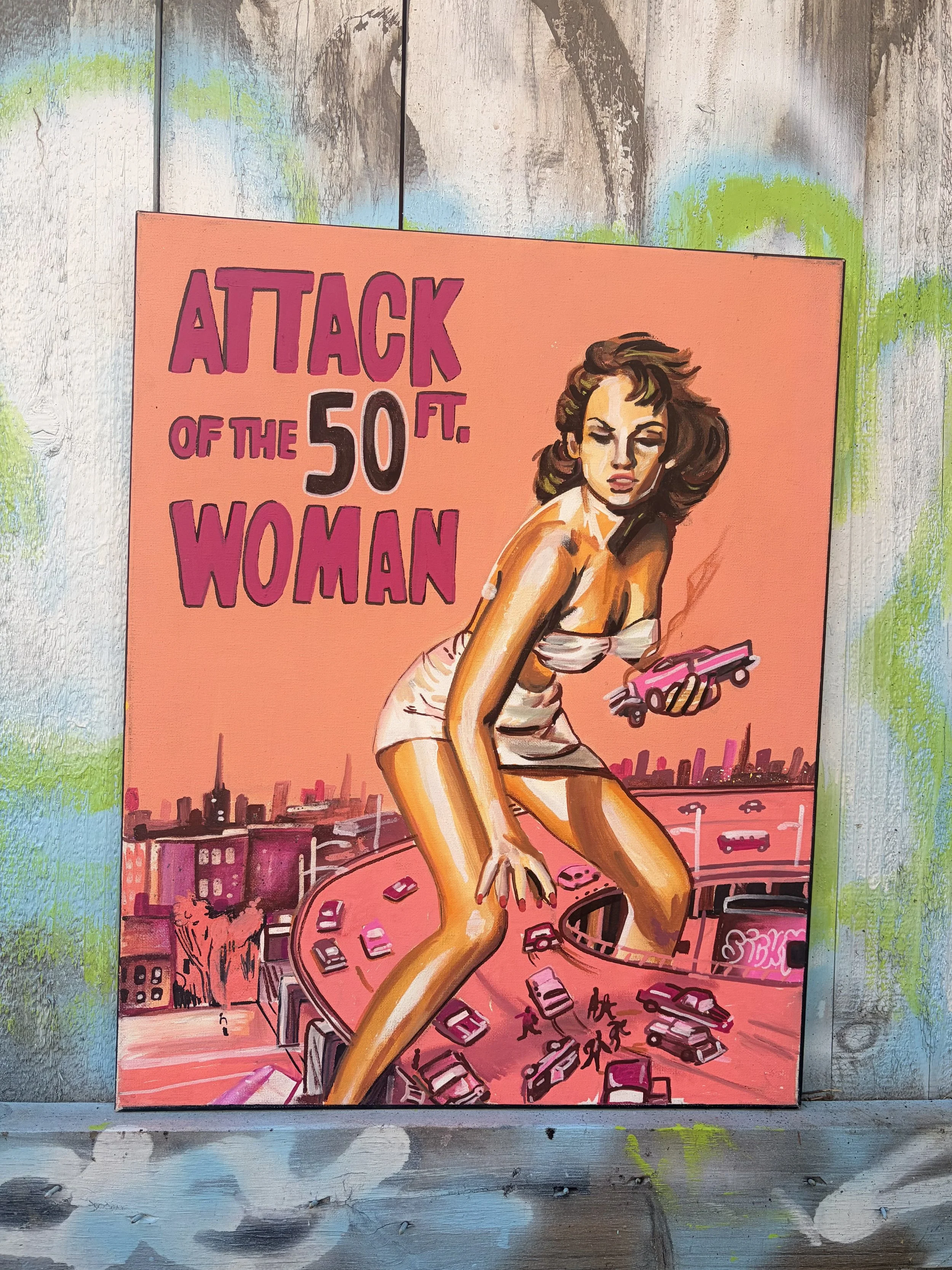 Attack of the 50ft woman