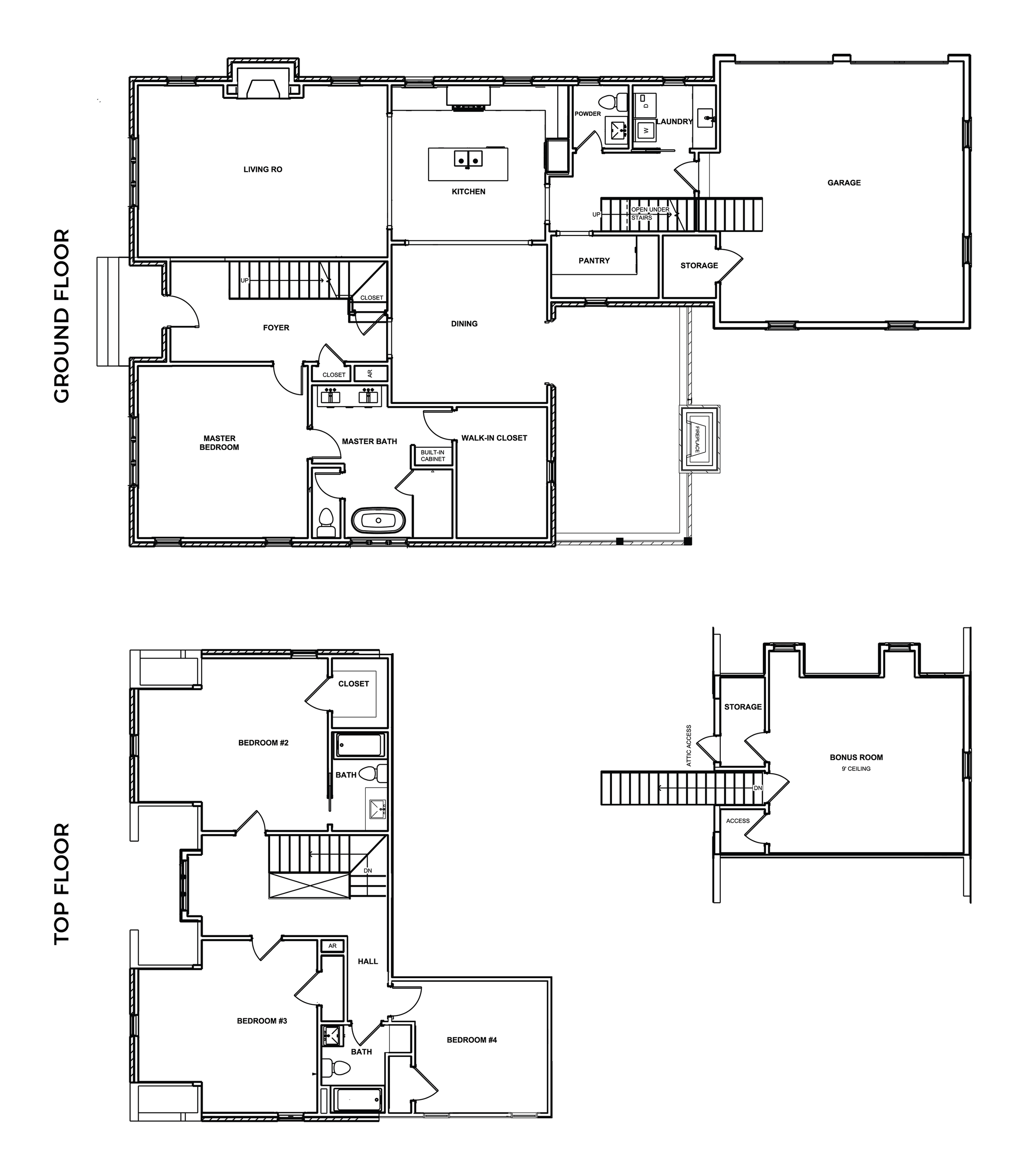 Floor plans