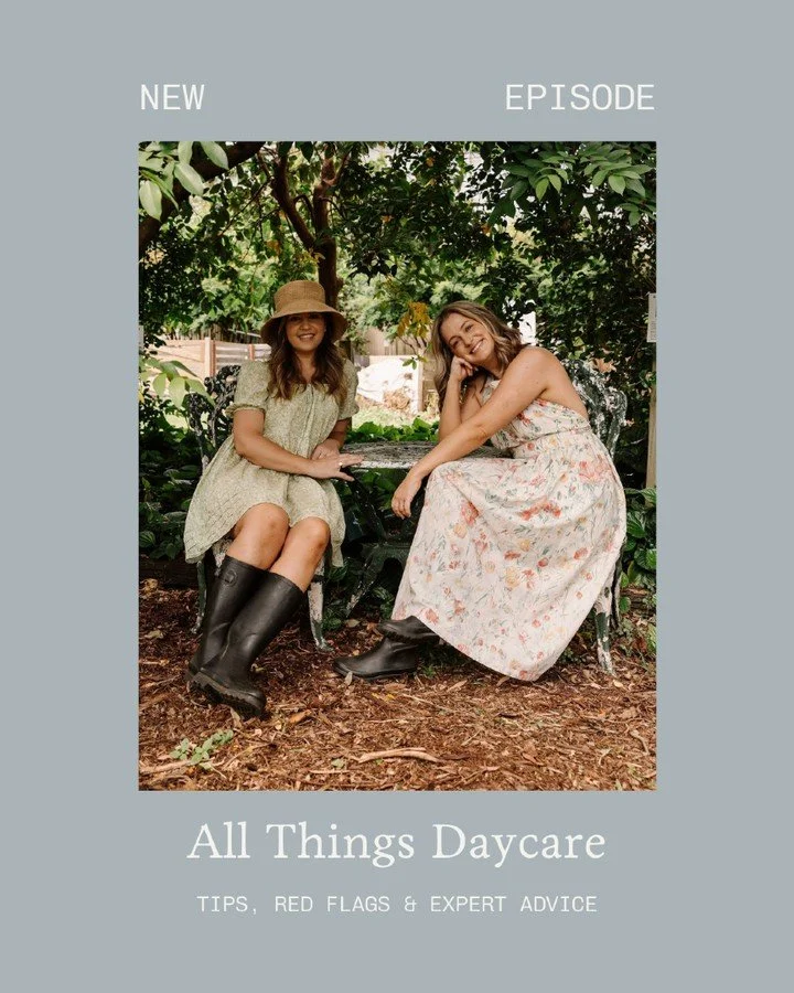 NEW EPISODE 🎙️ Navigating daycare

Daycare is one of those parenting decisions that can feel surprisingly big.

From touring centres and trusting your gut, to knowing what questions to ask and what signs to look for &mdash; there&rsquo;s a lot to co