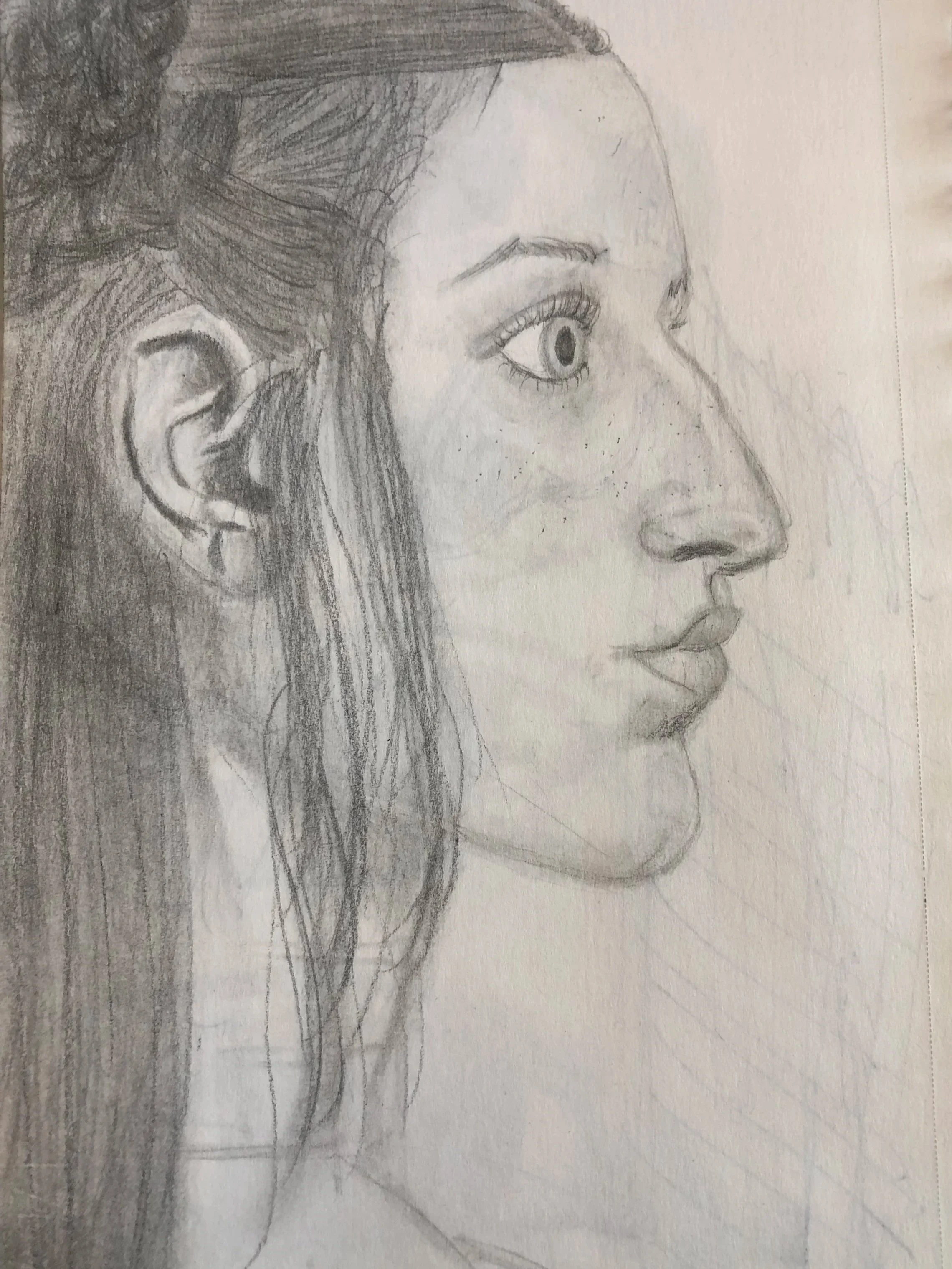 graphite portrait