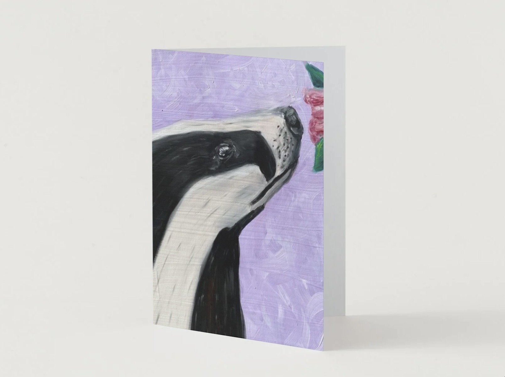 Badger - Greeting Card