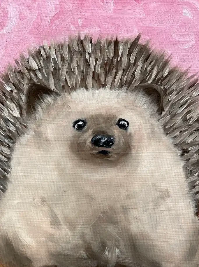 Hedgehog Print