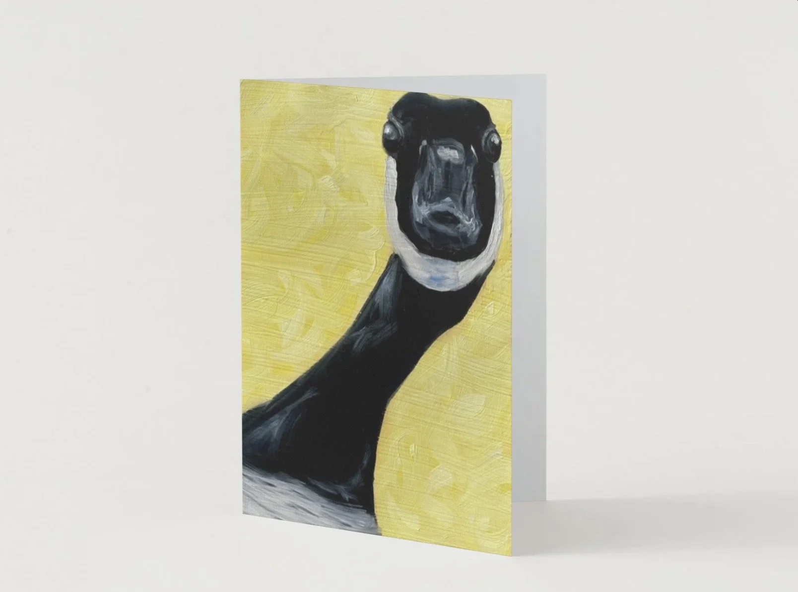 Goose - Greeting Card