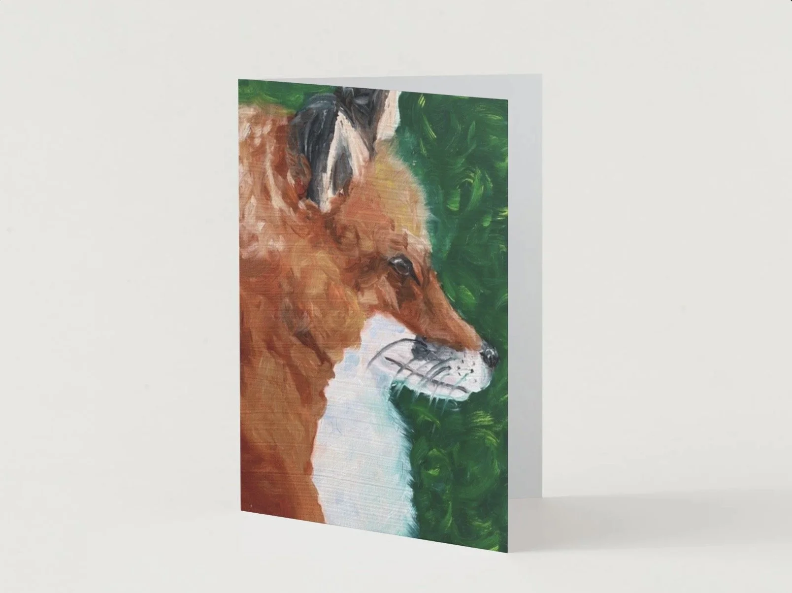 Fox - Greeting Card