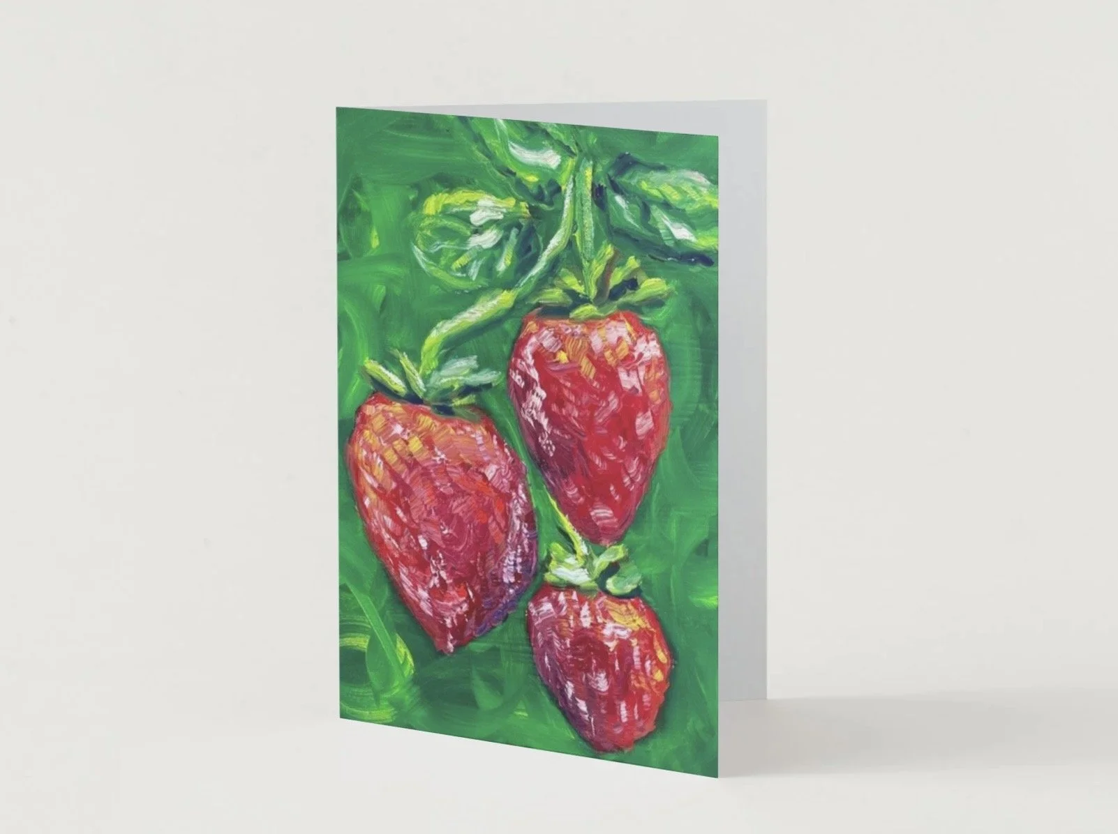 Strawberries - Greeting Card