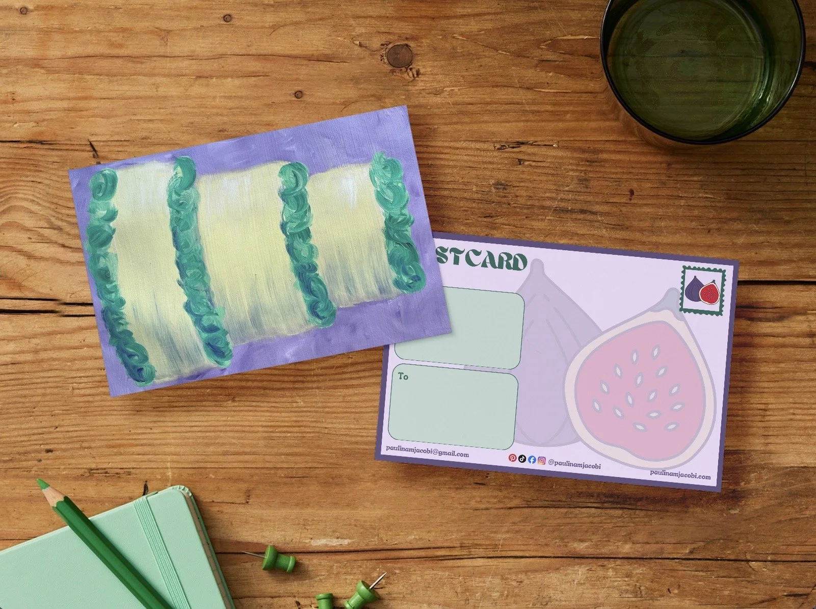 Cake - Postcard