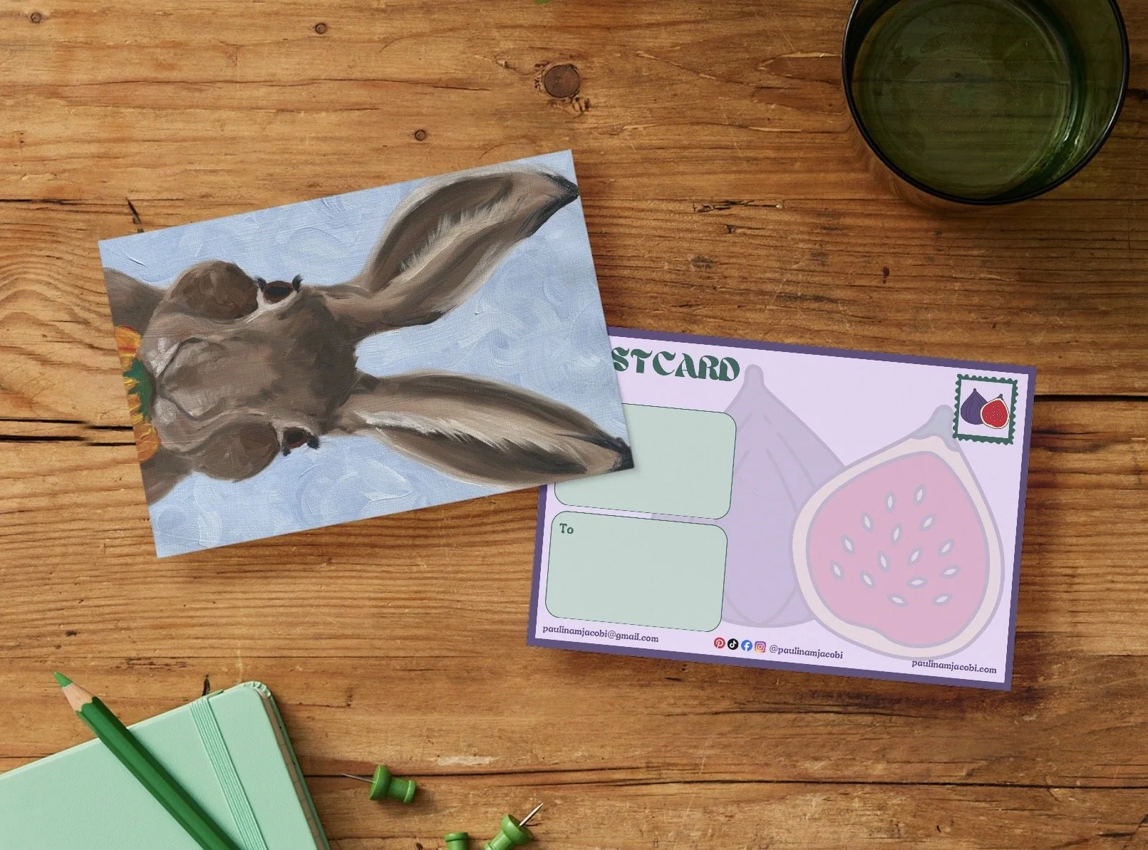 Rabbit - Postcard