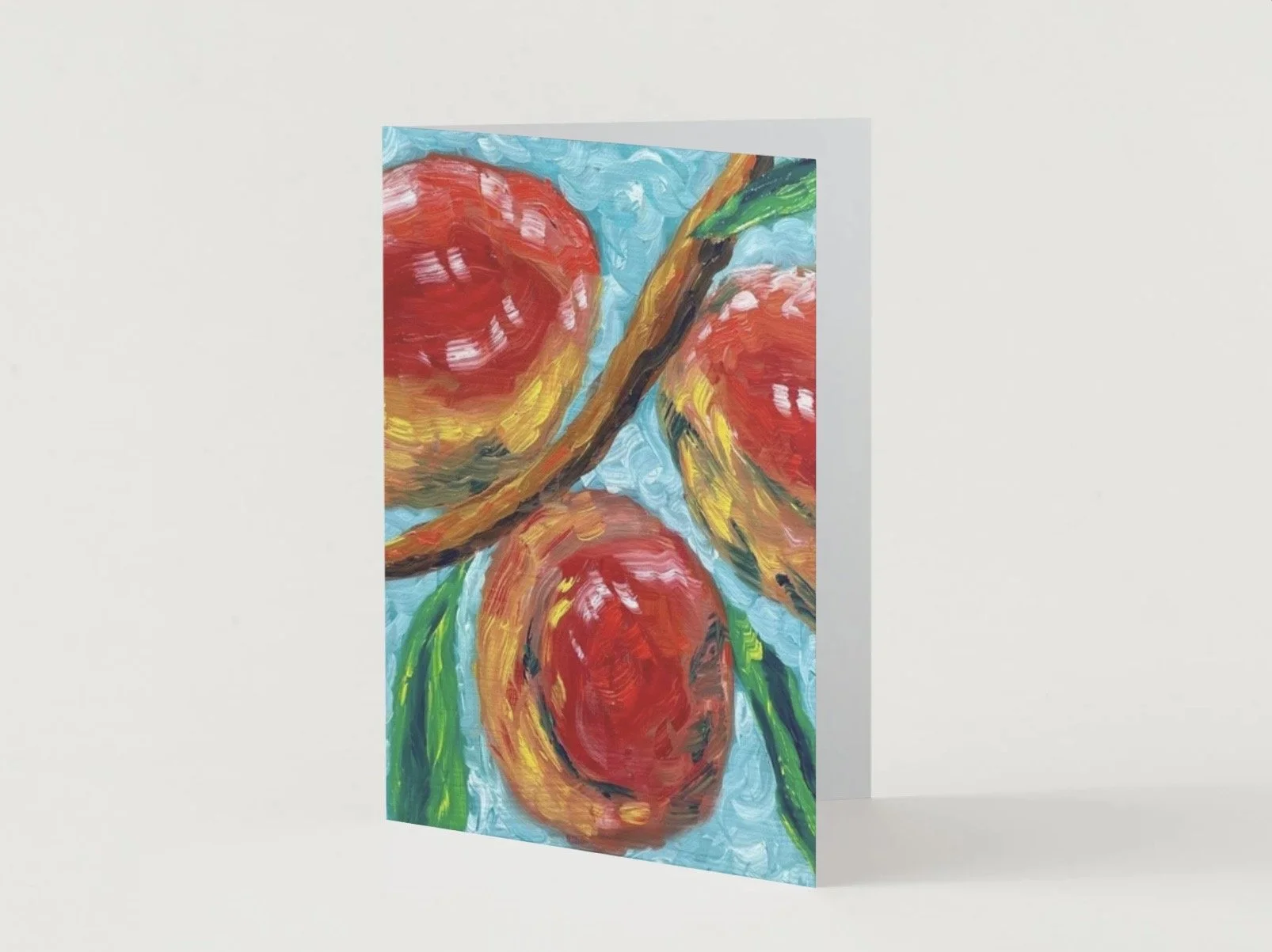 Peaches - Greeting Card