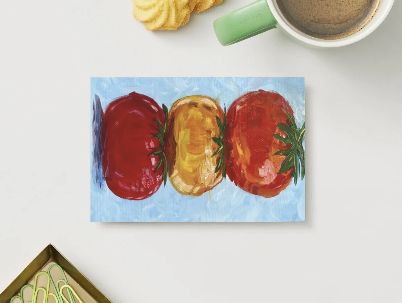 Tomatoes - Postcard