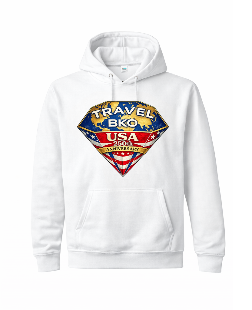 U.S.A.'s 250th X Travel B.K.O.® | Travel/Adventure Hoodie