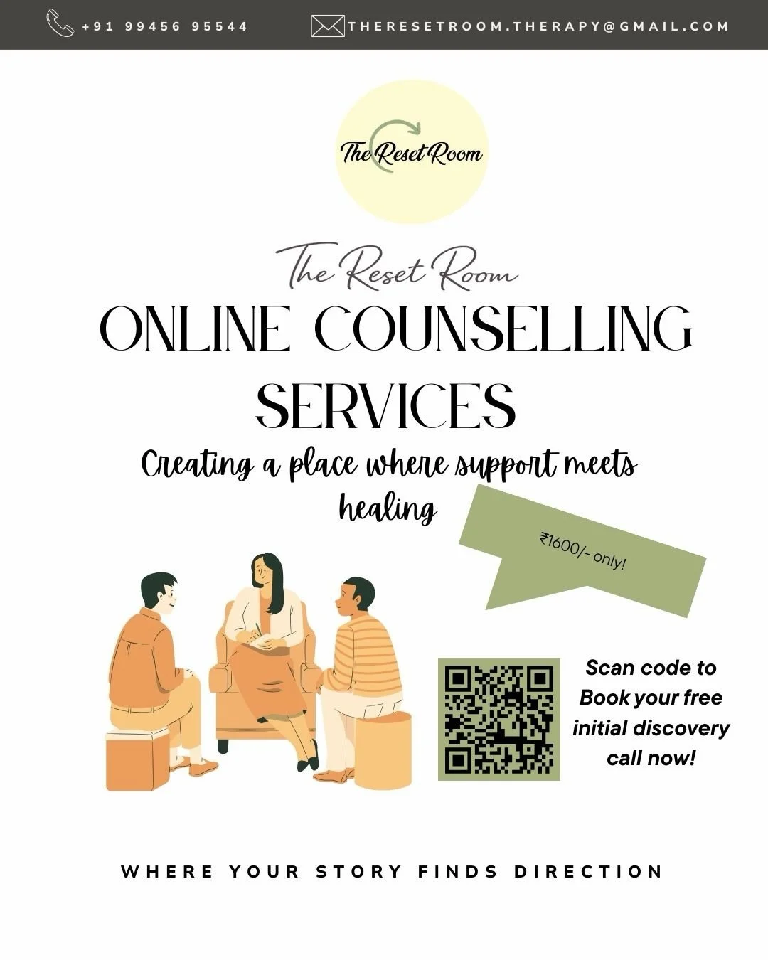 Book your free call now!💜

#freetherapysession #counseling #mentalhealthsupport #traumainformedcare #couplestherapyindia