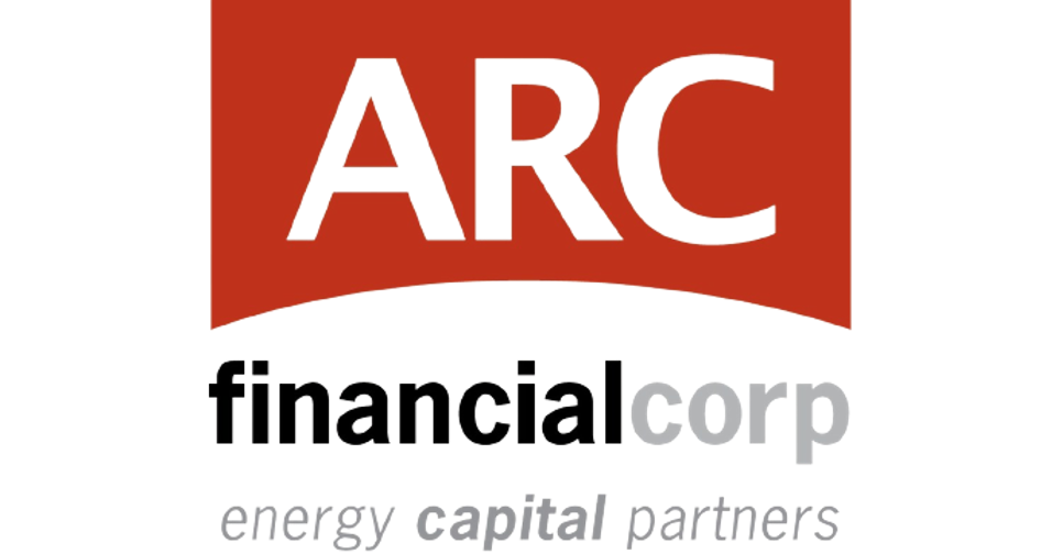 Logo of ARC Financial Corp with the tagline 'energy capital partners'
