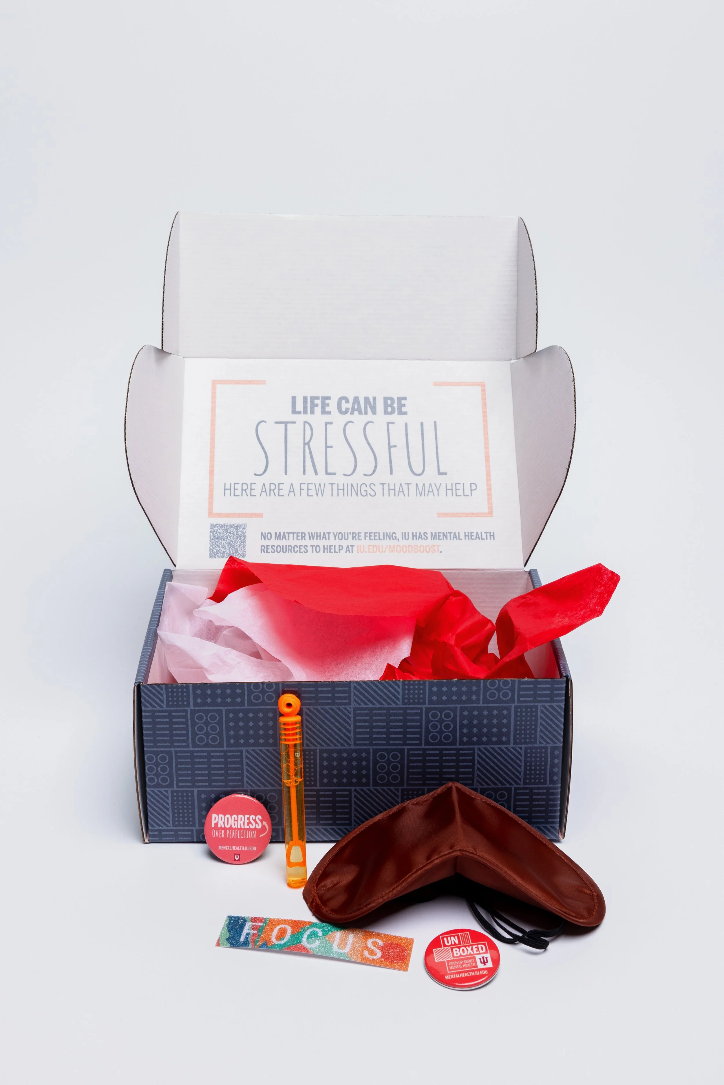 an open box and it's contents