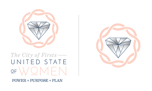 logo and icon featuring a chainlink circle surrounding a diamond