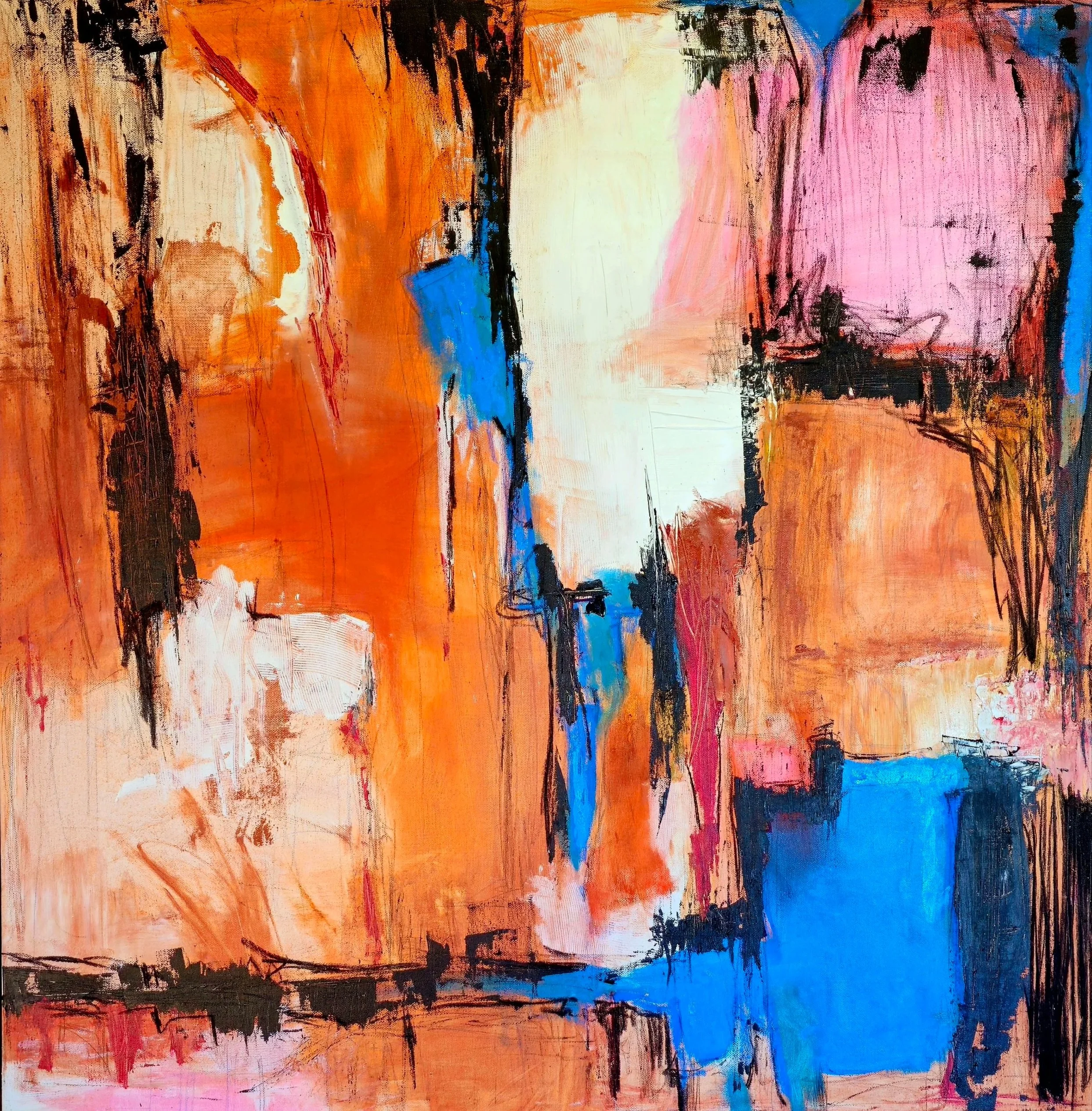 See Me Know #42  /  2026 

92x92 cm 
acrylic / lead / canvas