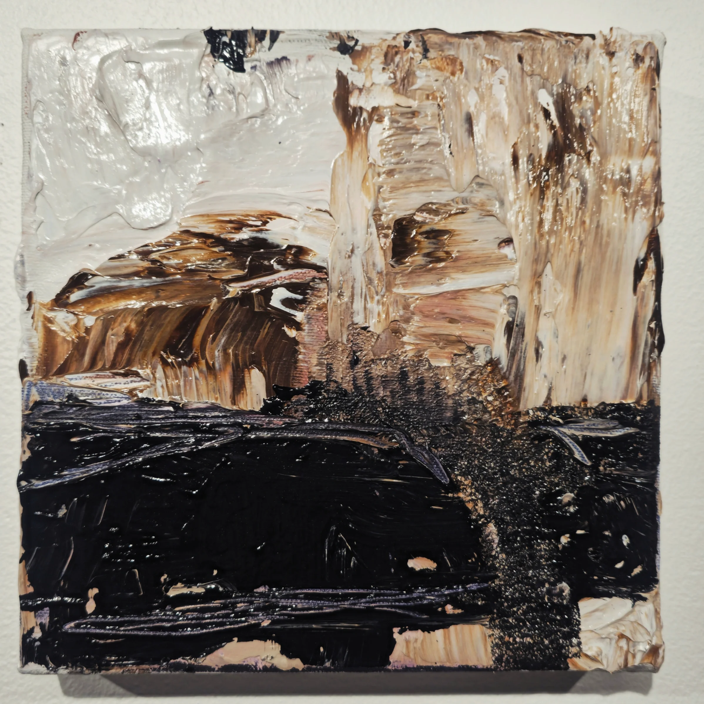 Unearthed #75 / 2026

20x20 cm
oil / paste / ink / canvas